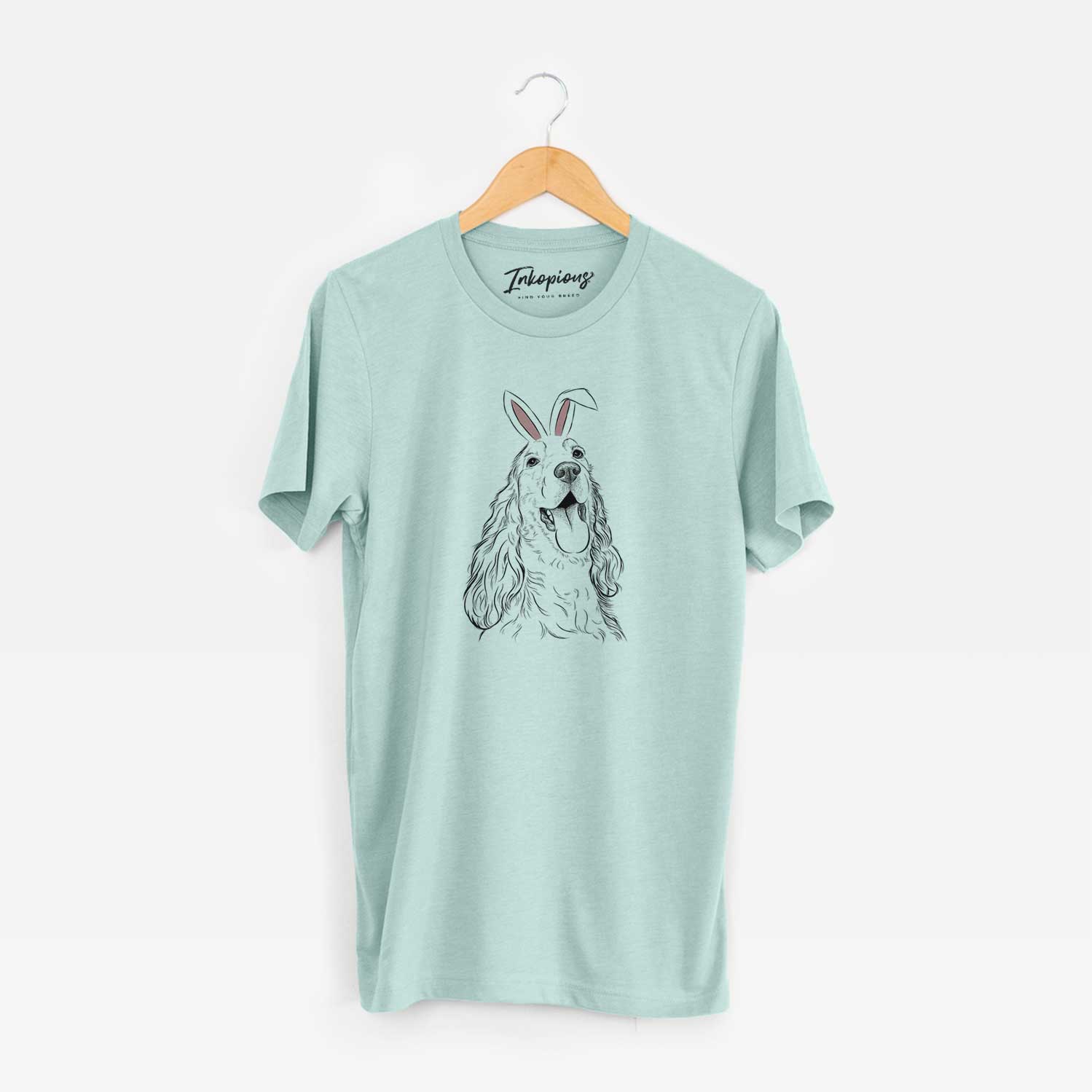 Easter Happy Henry the English Cocker Spaniel - Unisex Crewneck