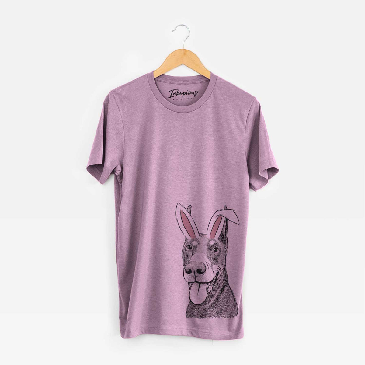 Easter Happy Sunny the Doberman Pinscher - Unisex Crewneck