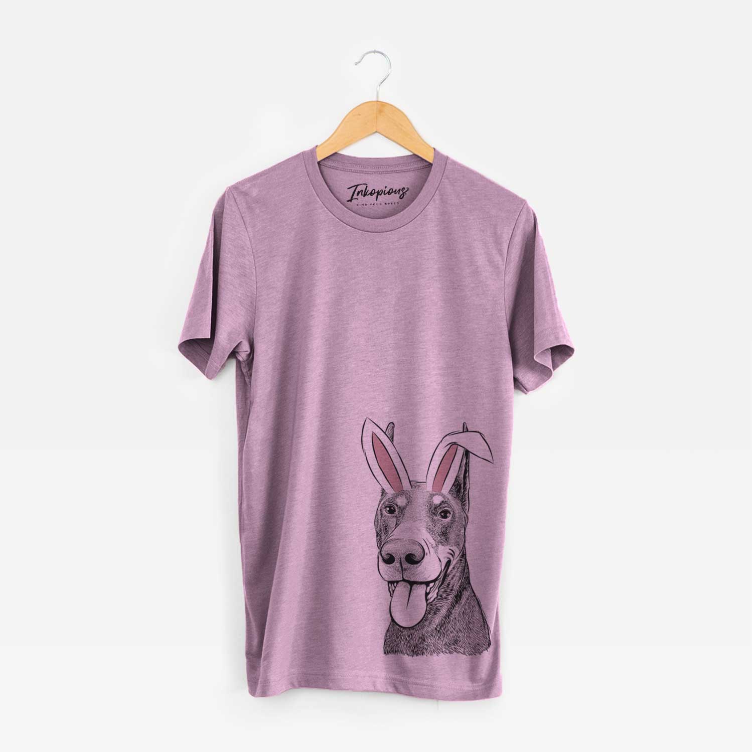 Easter Happy Sunny the Doberman Pinscher - Unisex Crewneck