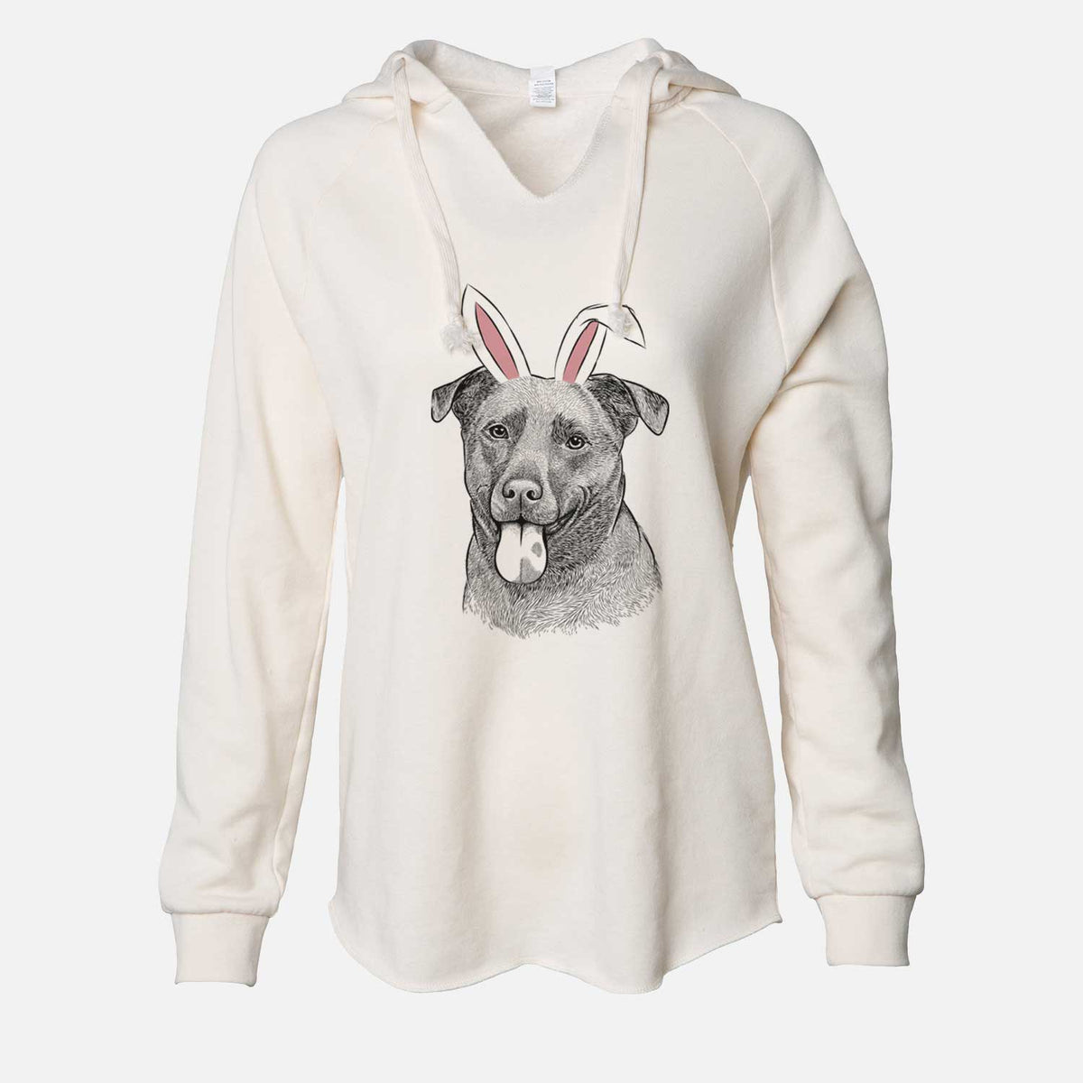 Easter Harbor the Mixed Breed - Cali Wave Hooded Sweatshirt