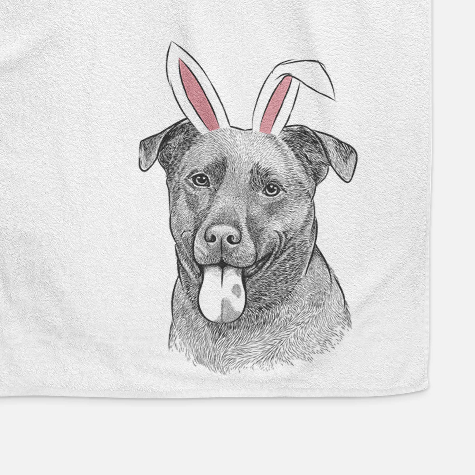 Harbor the Mixed Breed Decorative Hand Towel