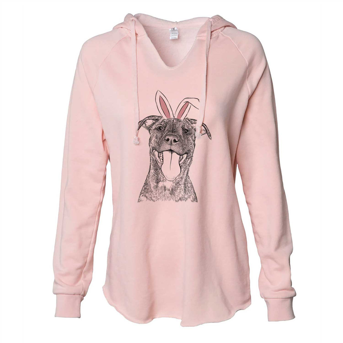 Easter Harley the Pitbull Mix - Cali Wave Hooded Sweatshirt