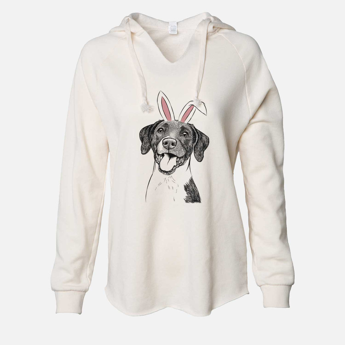 Easter Harper the Mixed Breed - Cali Wave Hooded Sweatshirt