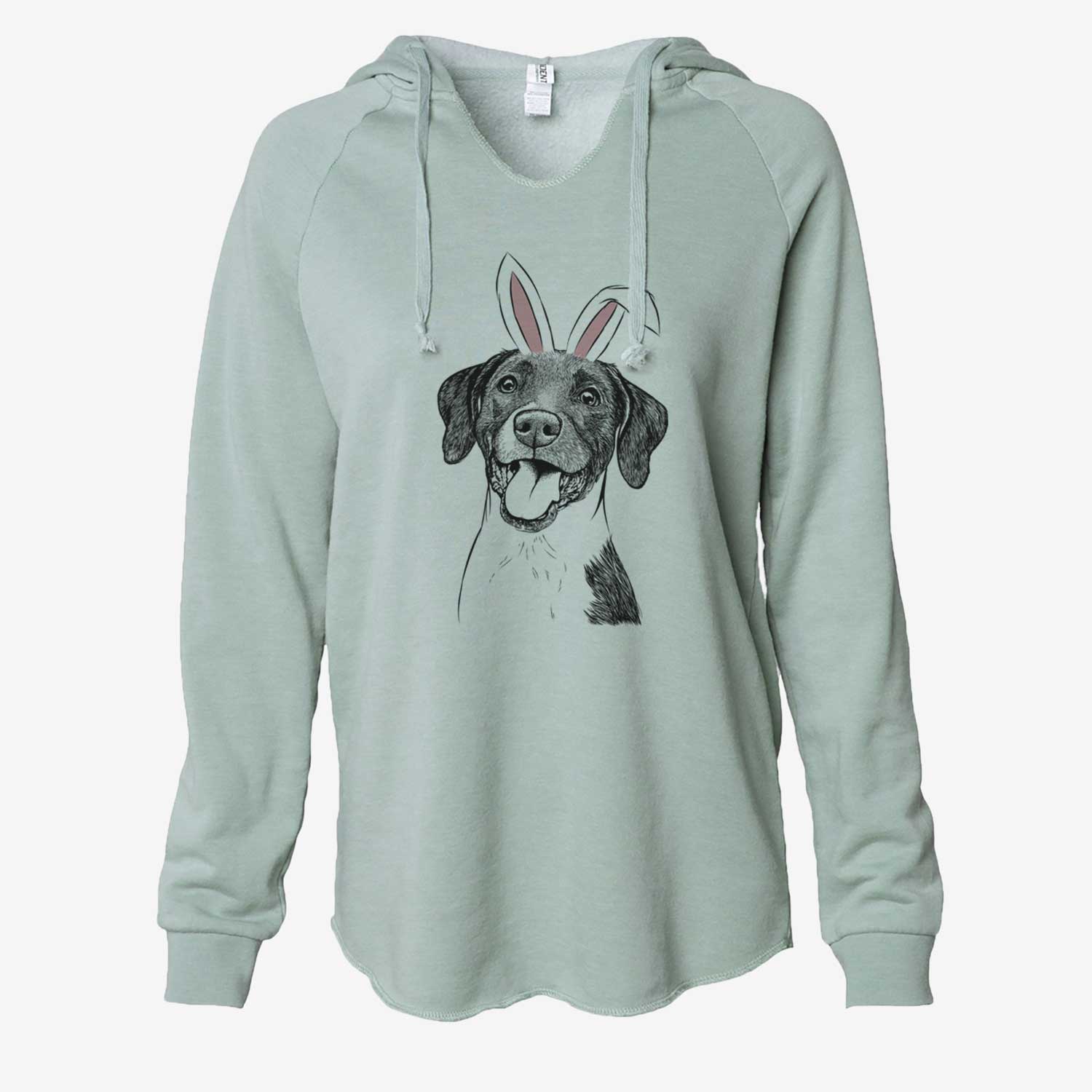 Easter Harper the Mixed Breed - Cali Wave Hooded Sweatshirt