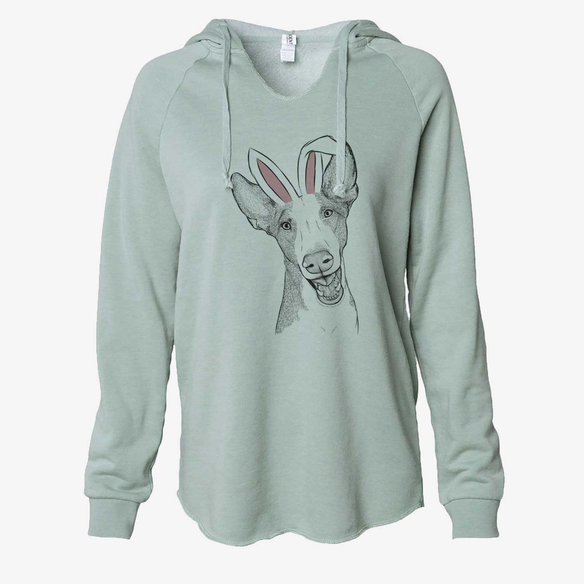 Easter Havok the Ibizan Hound - Cali Wave Hooded Sweatshirt