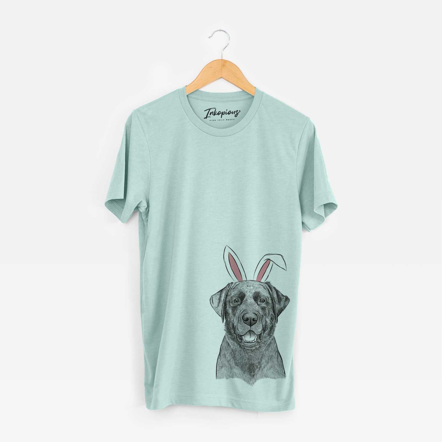 Easter Heath the Black Lab - Unisex Crewneck