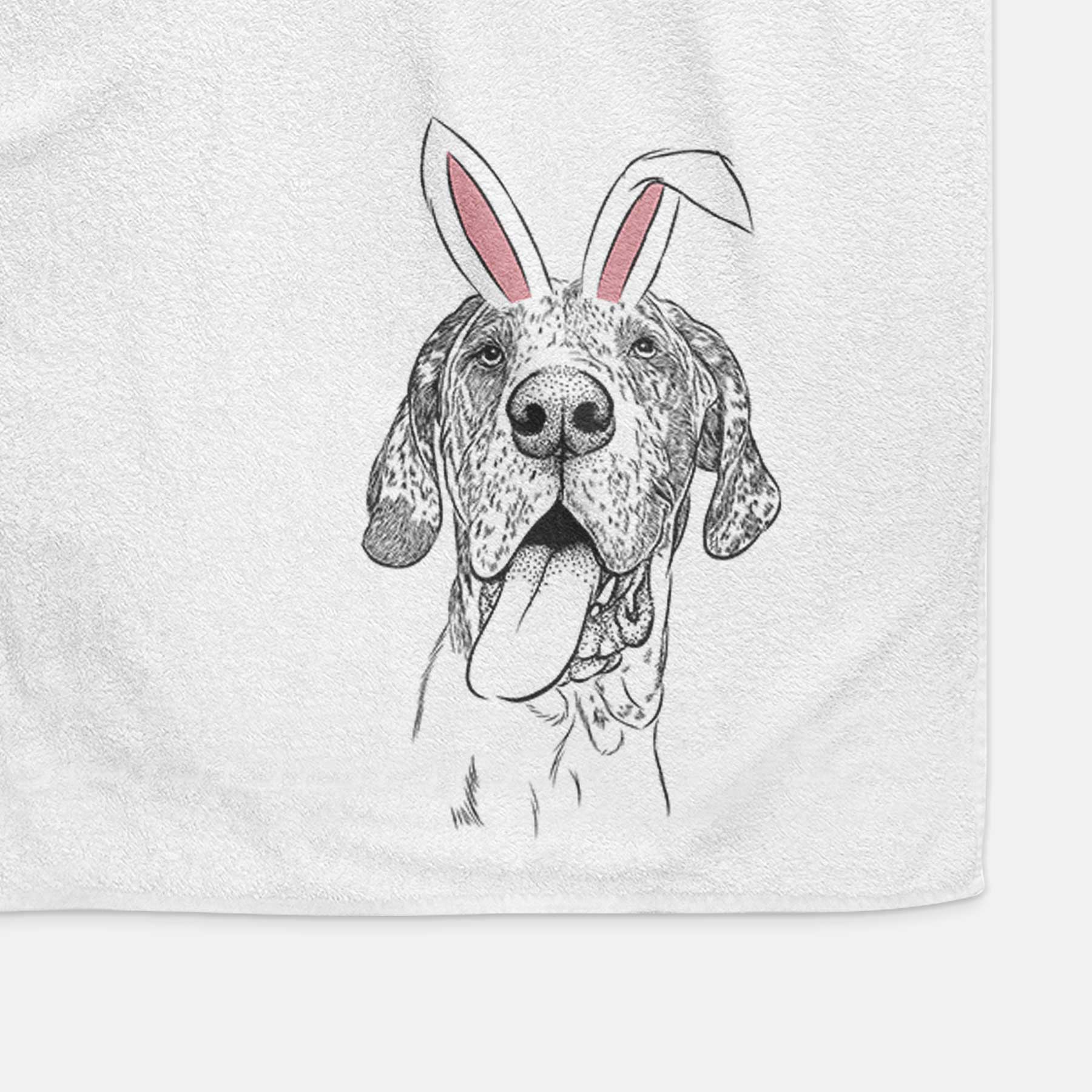 Hennessey the Great Dane Decorative Hand Towel