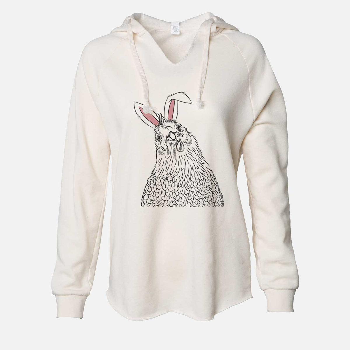 Easter Henrietta the Chicken - Cali Wave Hooded Sweatshirt
