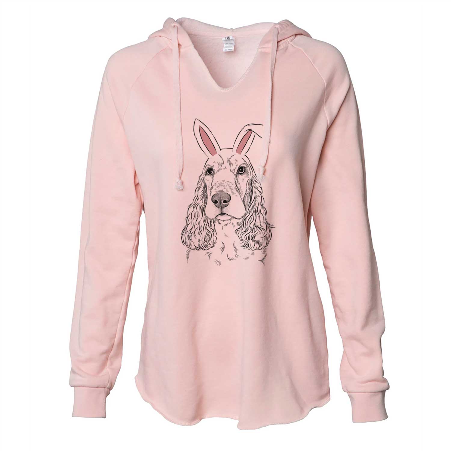 Easter Henry the English Cocker Spaniel - Cali Wave Hooded Sweatshirt