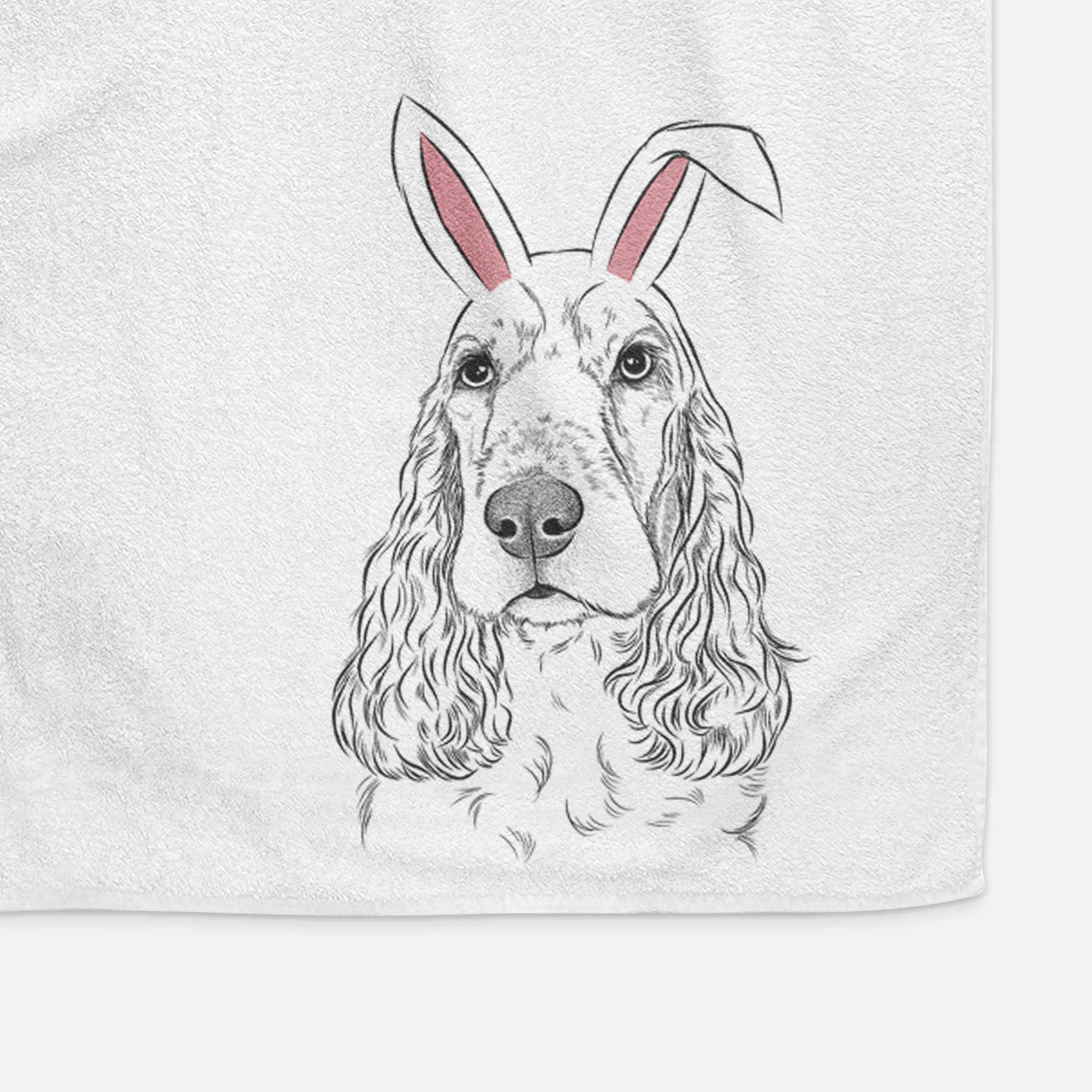 Henry the English Cocker Spaniel Decorative Hand Towel