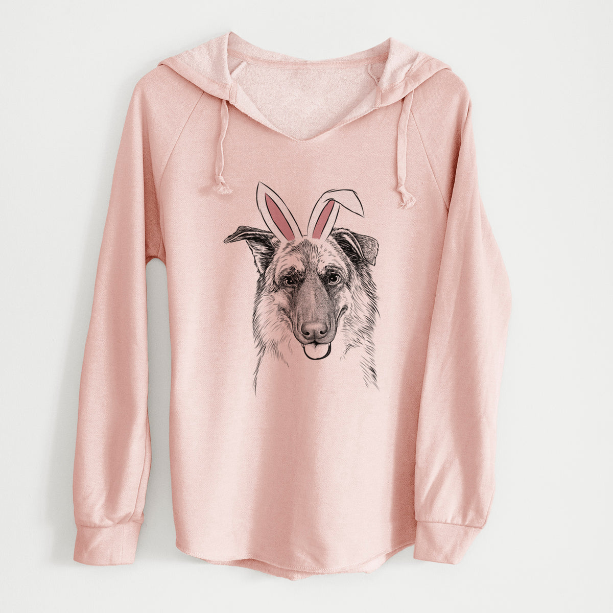 Easter Henry the German Shepherd - Cali Wave Hooded Sweatshirt