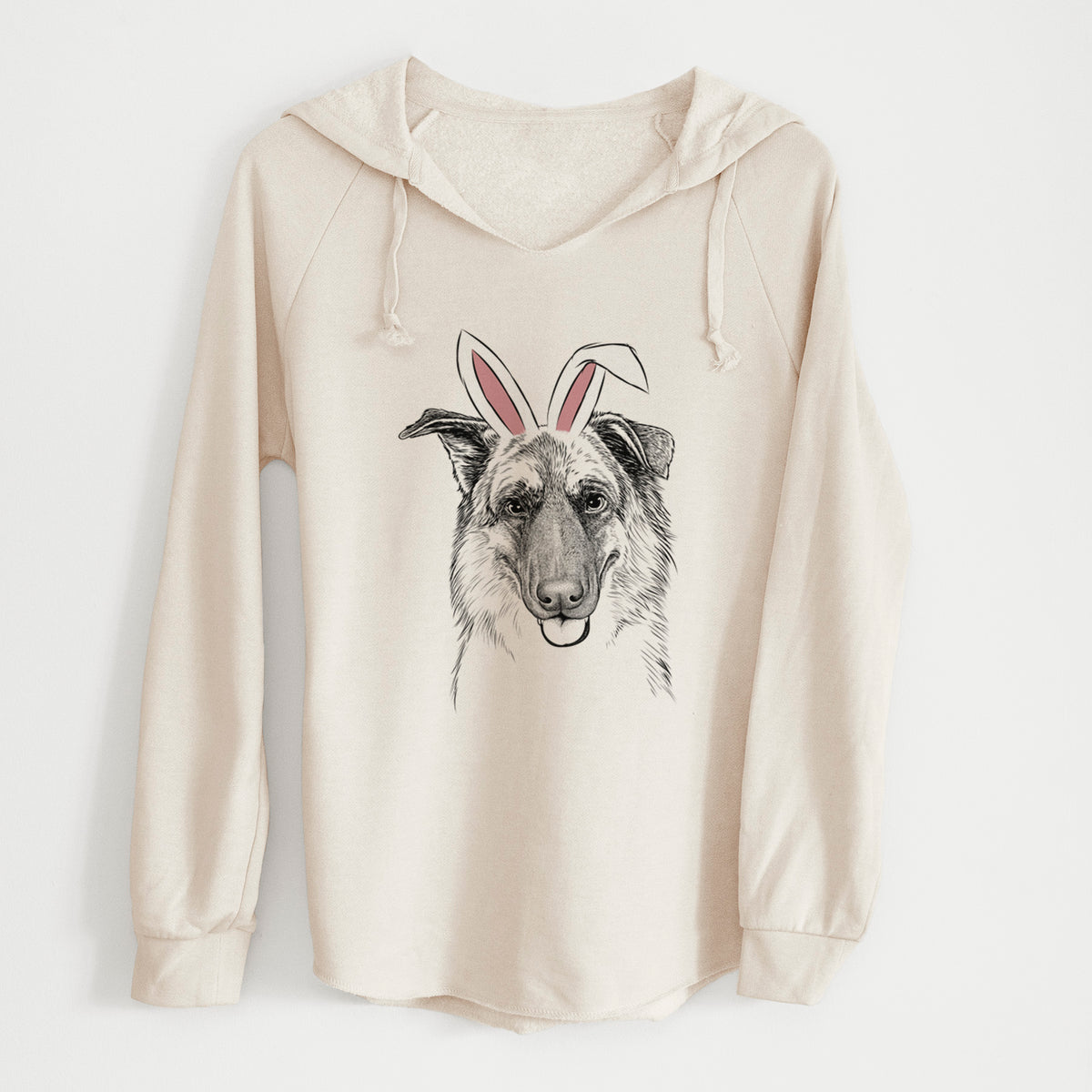 Easter Henry the German Shepherd - Cali Wave Hooded Sweatshirt