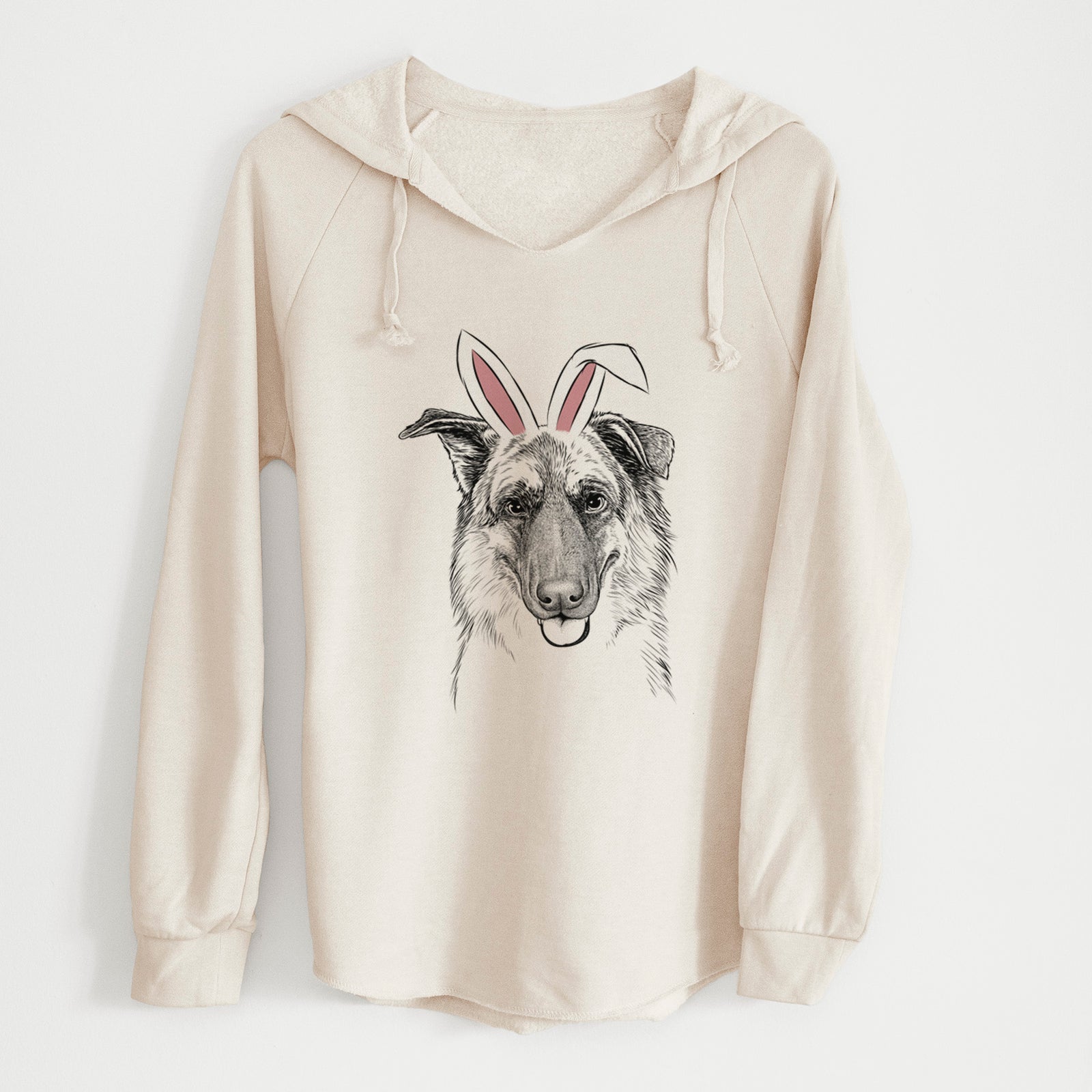 Easter Henry the German Shepherd - Cali Wave Hooded Sweatshirt