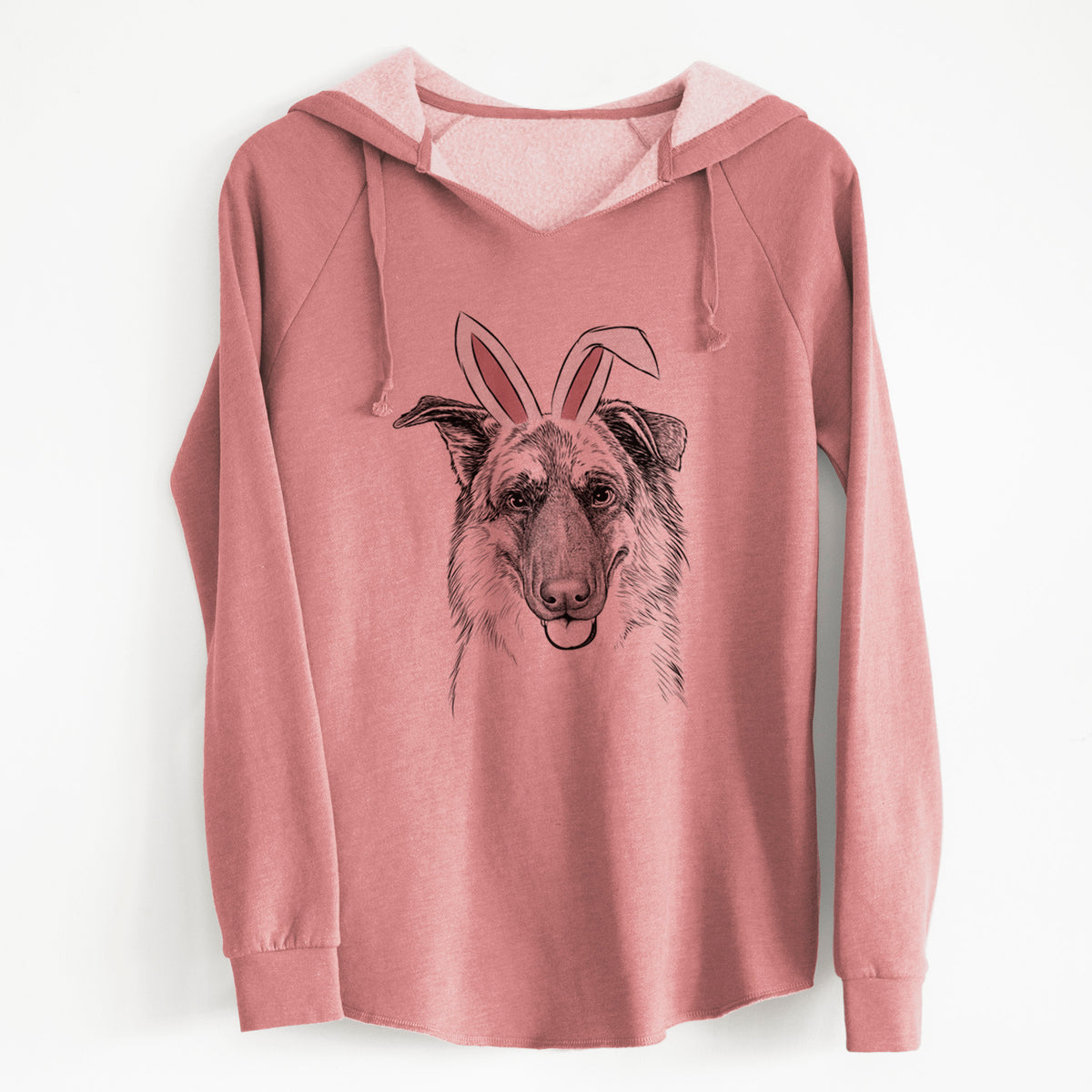 Easter Henry the German Shepherd - Cali Wave Hooded Sweatshirt