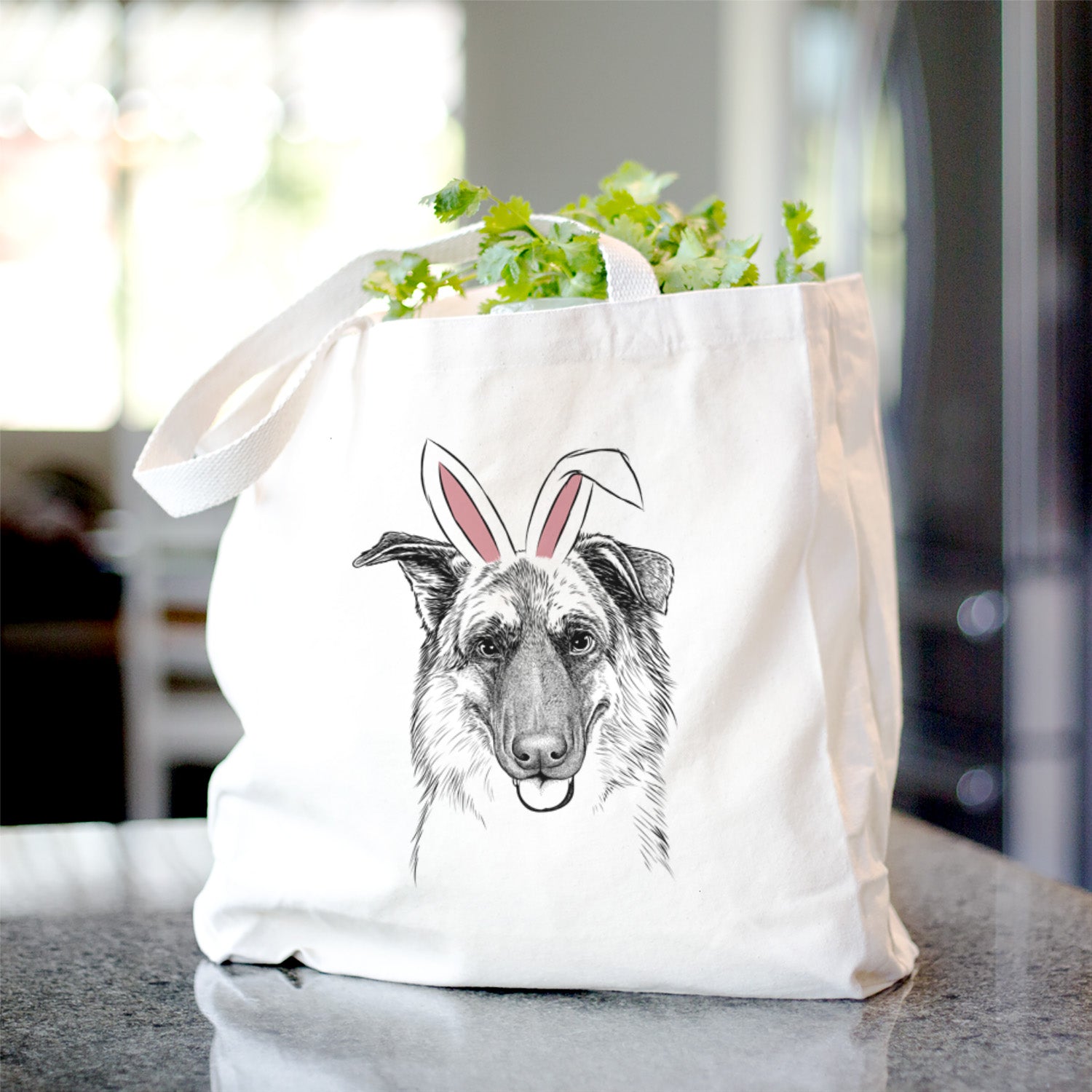 Henry the German Shepherd - Tote Bag