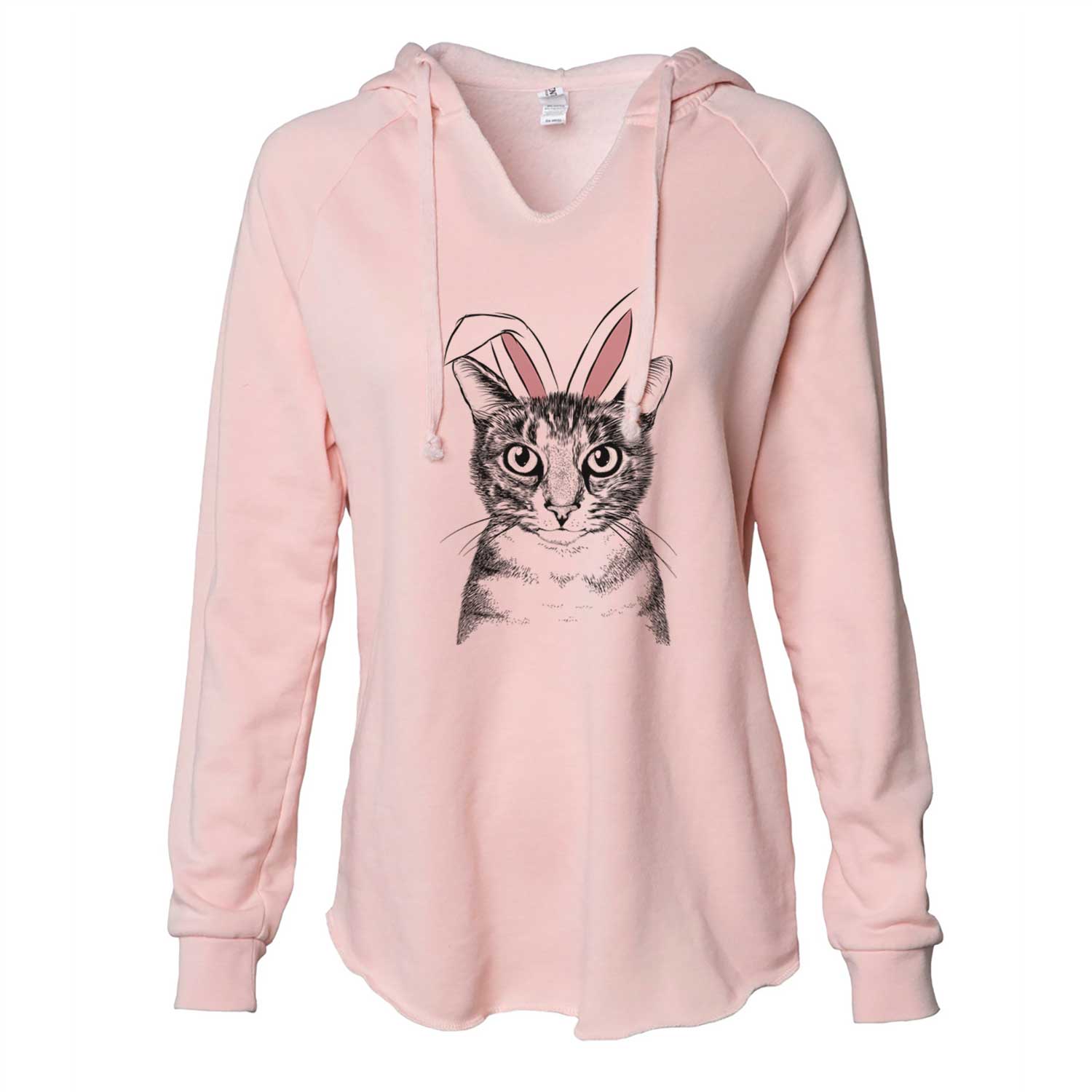 Easter Hobbes the Tabby Cat - Cali Wave Hooded Sweatshirt