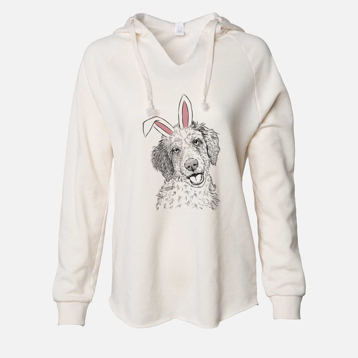 Easter Hoge the Aussiedoodle - Cali Wave Hooded Sweatshirt