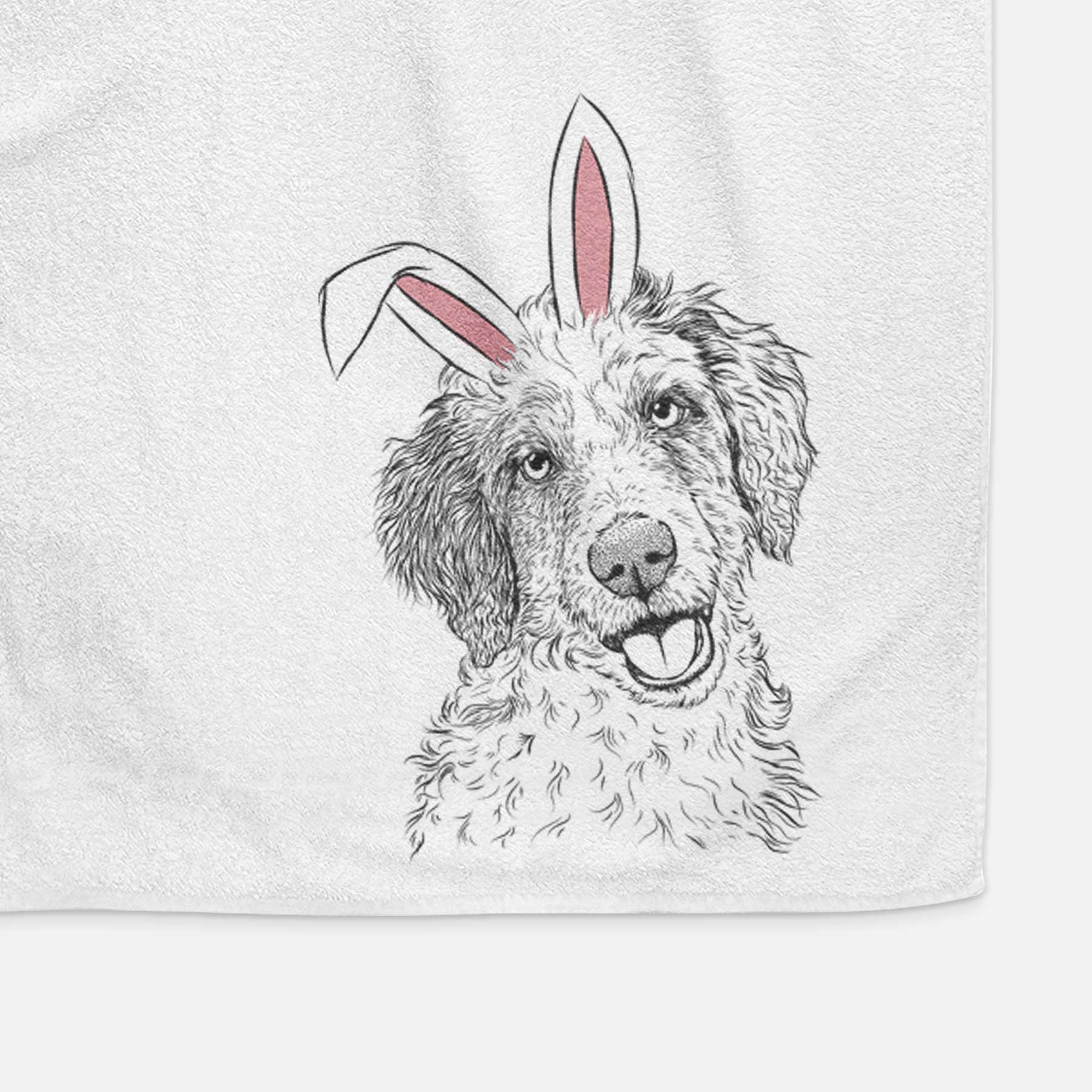 Hoge the Aussiedoodle Decorative Hand Towel