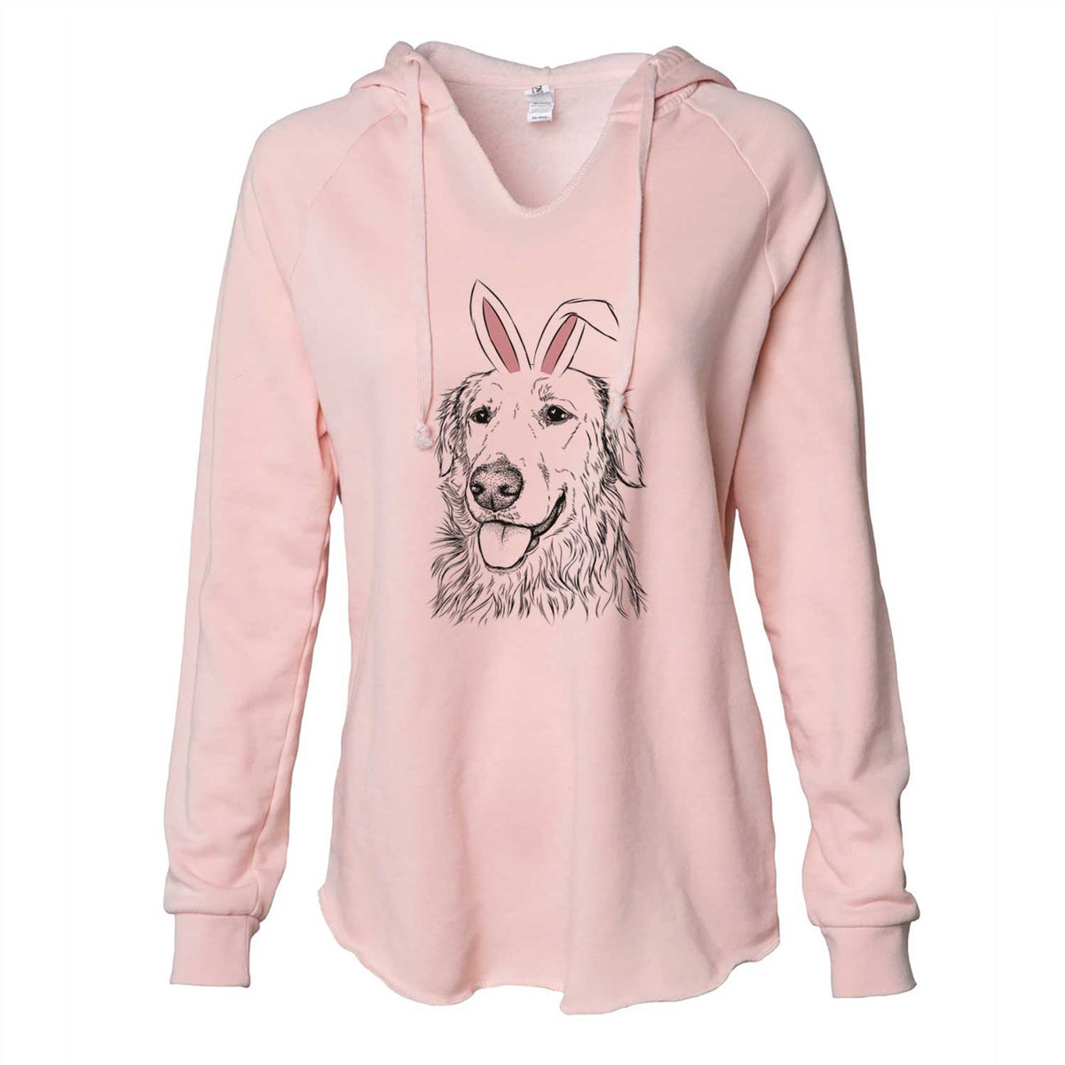 Easter Hopper the Golden Retriever - Cali Wave Hooded Sweatshirt