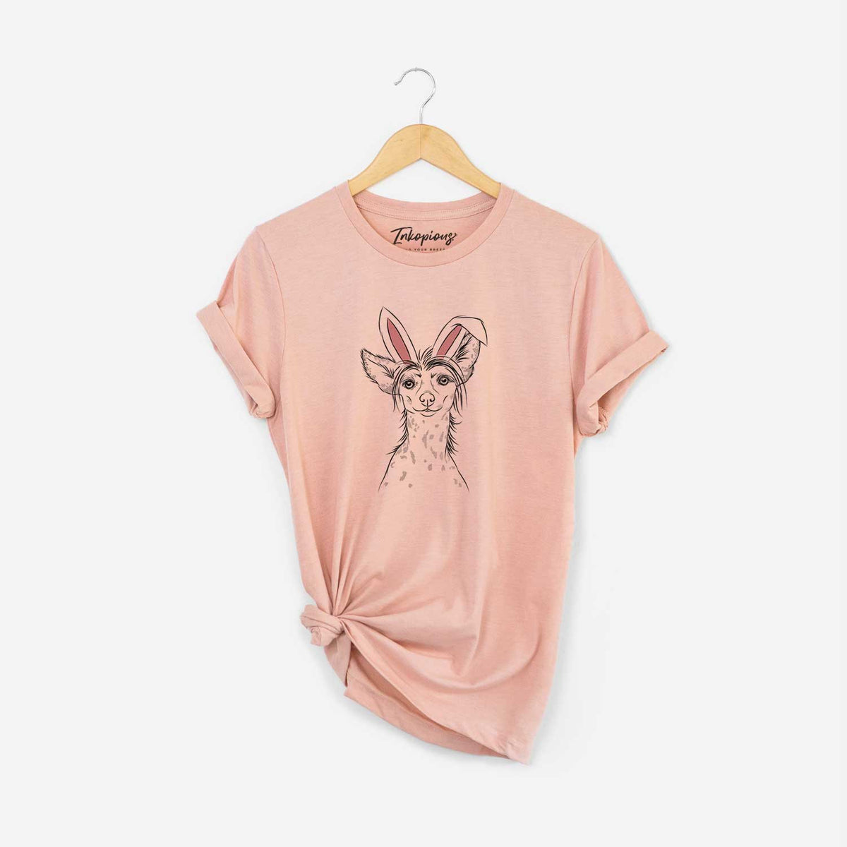 Easter Hudson the Chinese Crested - Unisex Crewneck