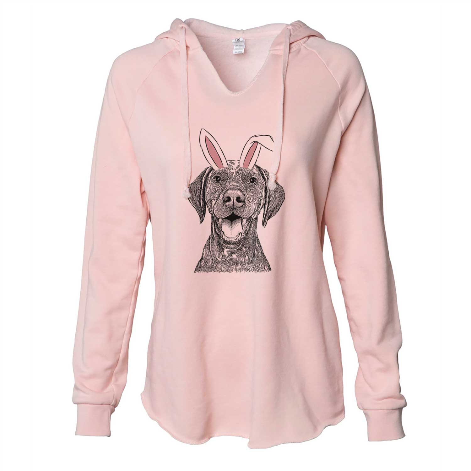 Easter Hudson the German Shorthaired Pointer - Cali Wave Hooded Sweatshirt