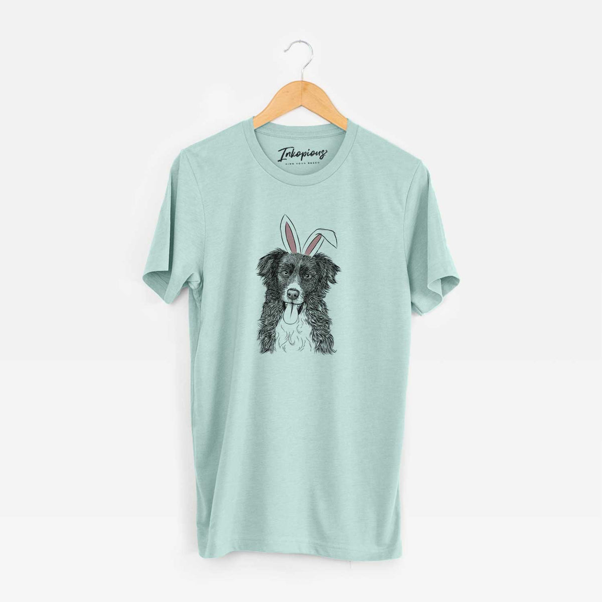 Easter Indi the Border Collie - Unisex Crewneck