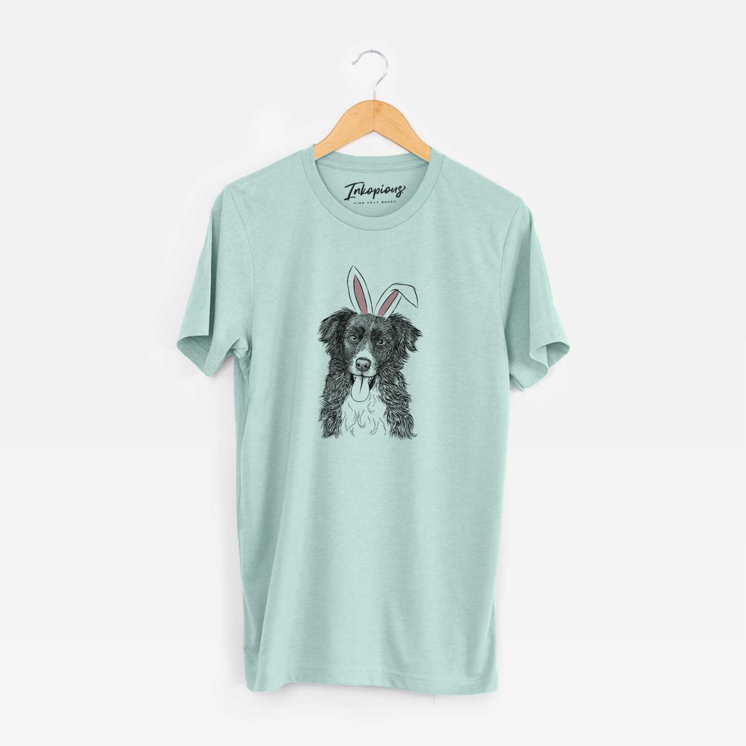 Easter Indi the Border Collie - Unisex Crewneck