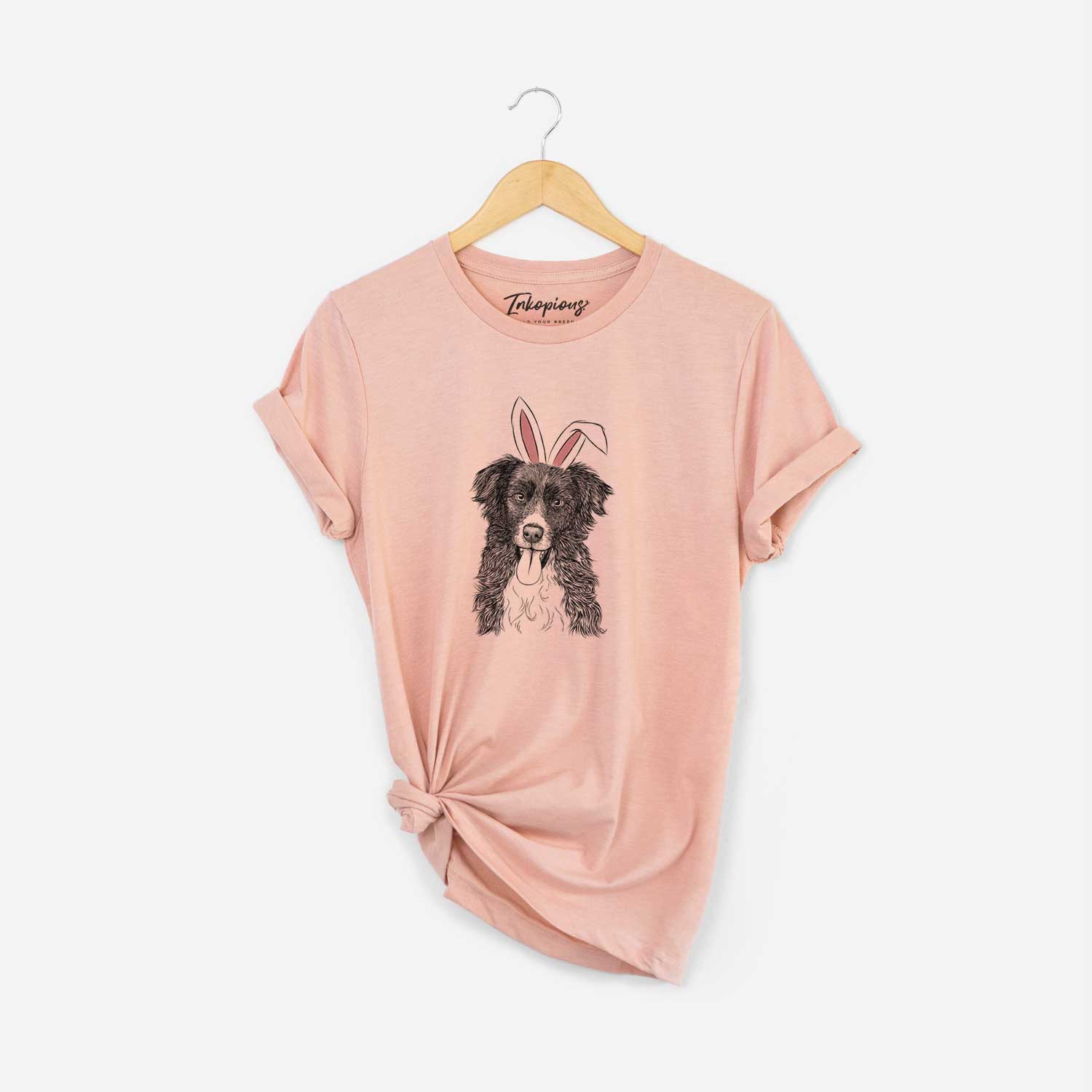 Easter Indi the Border Collie - Unisex Crewneck