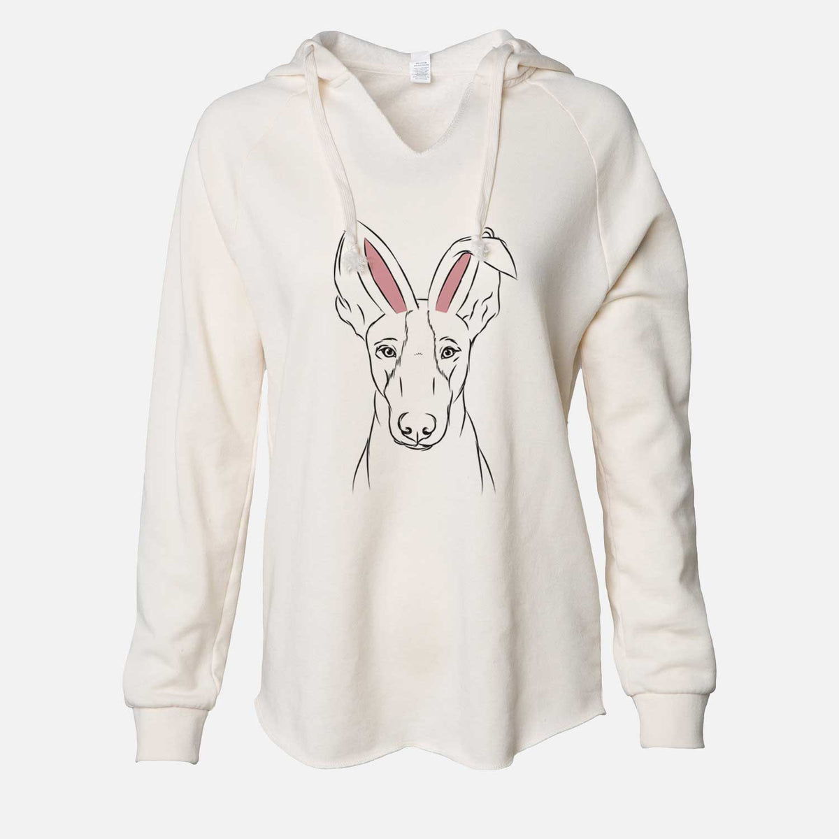 Easter Indy the Ibizan Hound - Cali Wave Hooded Sweatshirt
