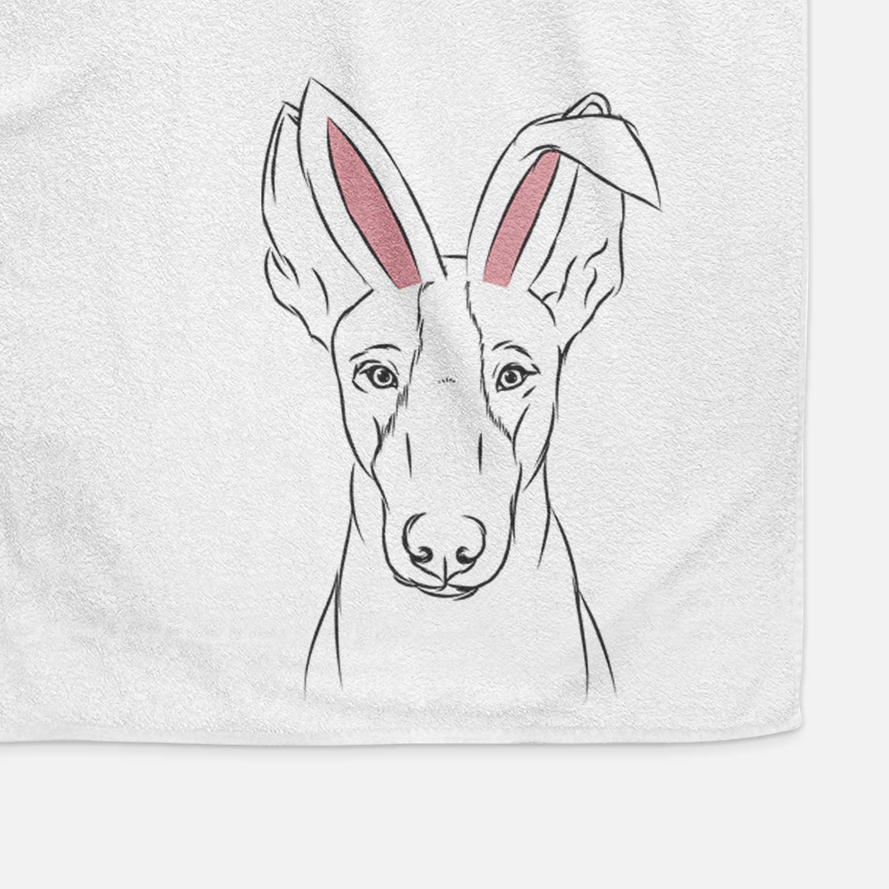 Indy the Ibizan Hound Decorative Hand Towel