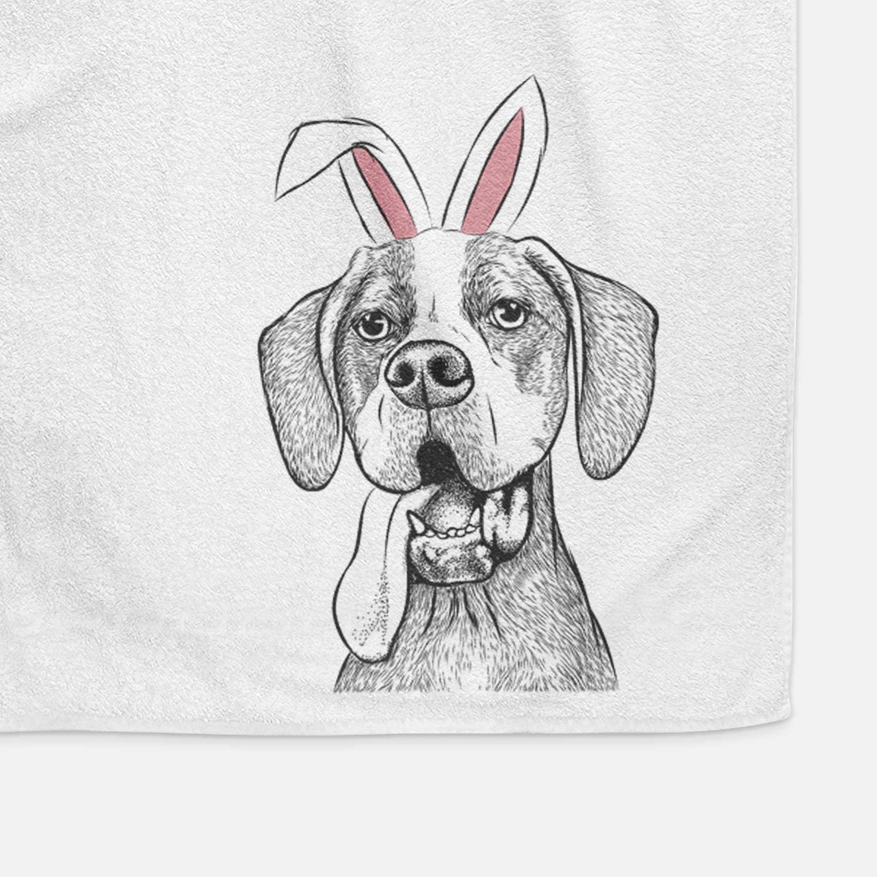 Irwin the English Pointer Decorative Hand Towel