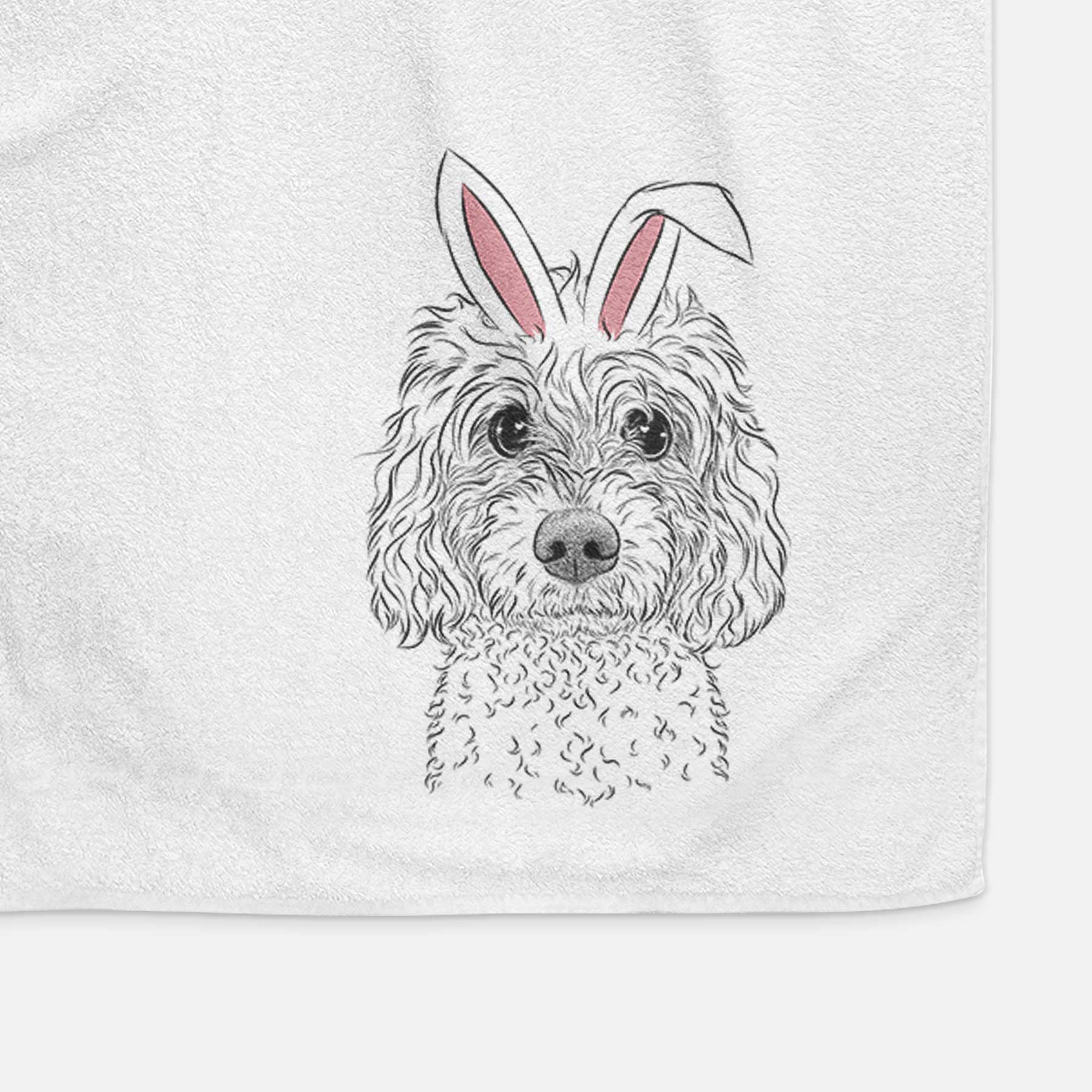 Izzie the Cavachon Decorative Hand Towel