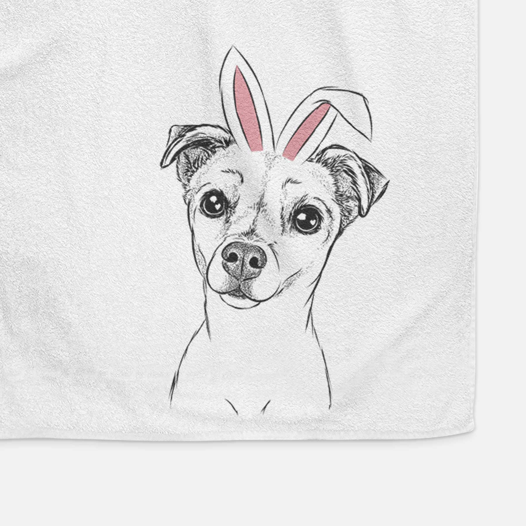 Izzy the Chiweenie Decorative Hand Towel