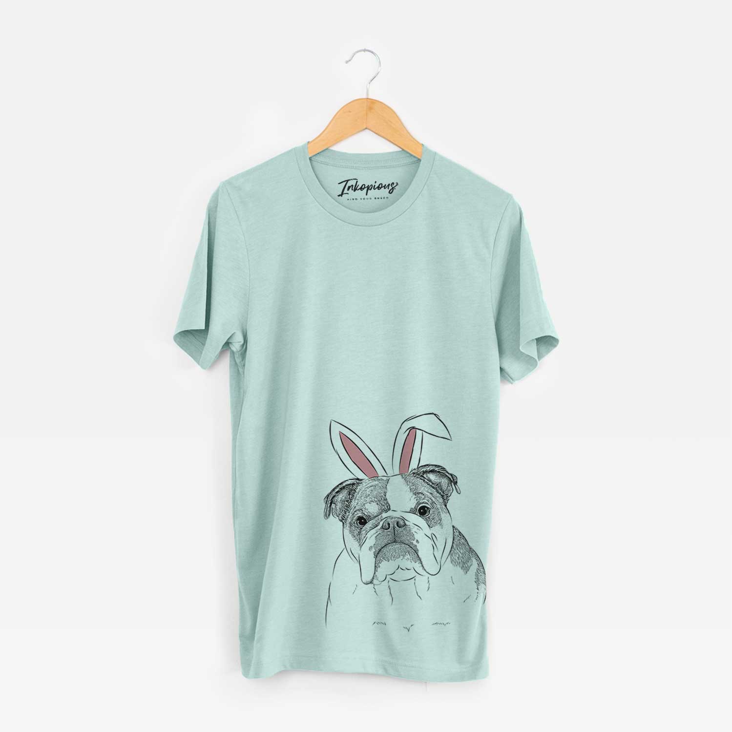 Easter Jack the English Bulldog - Unisex Crewneck