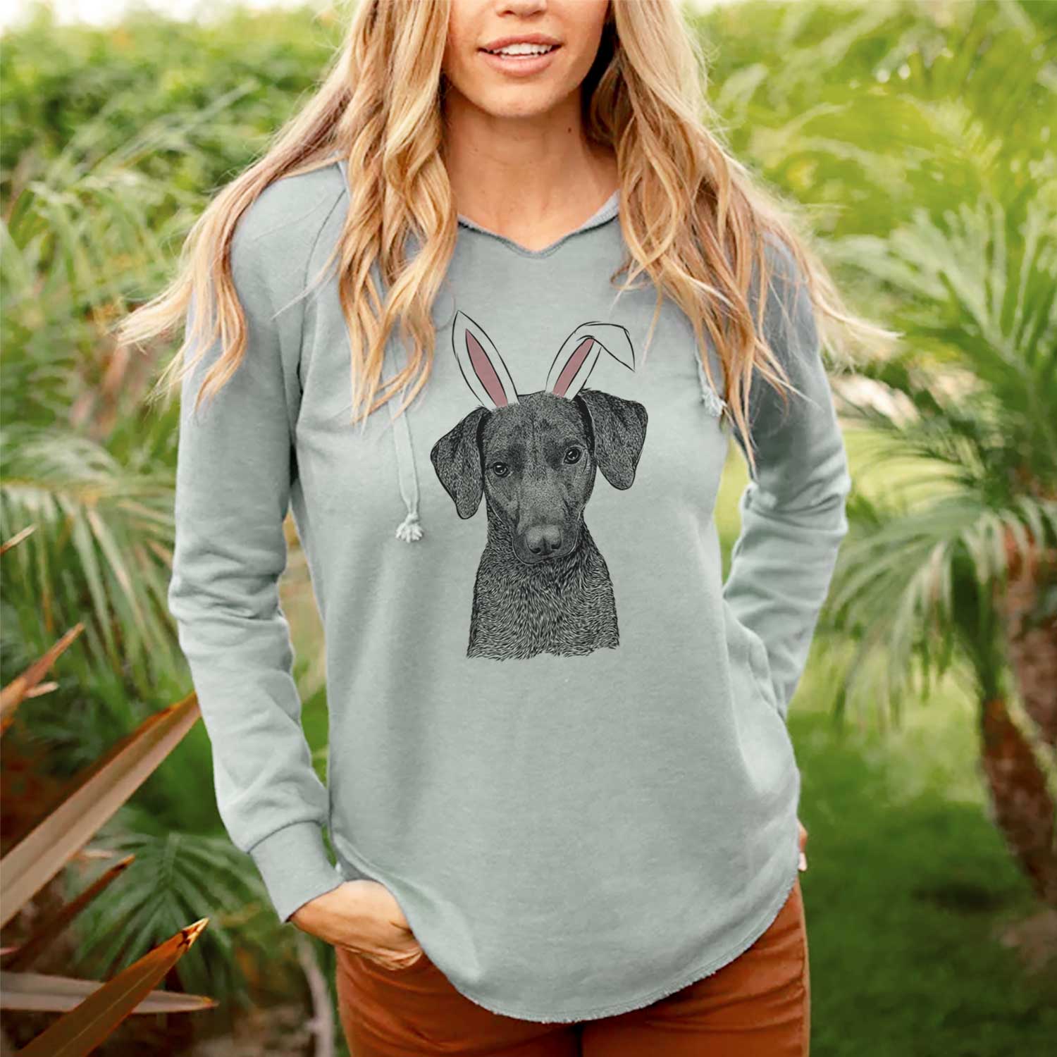 Easter Jack Jack the Mixed Breed - Cali Wave Hooded Sweatshirt