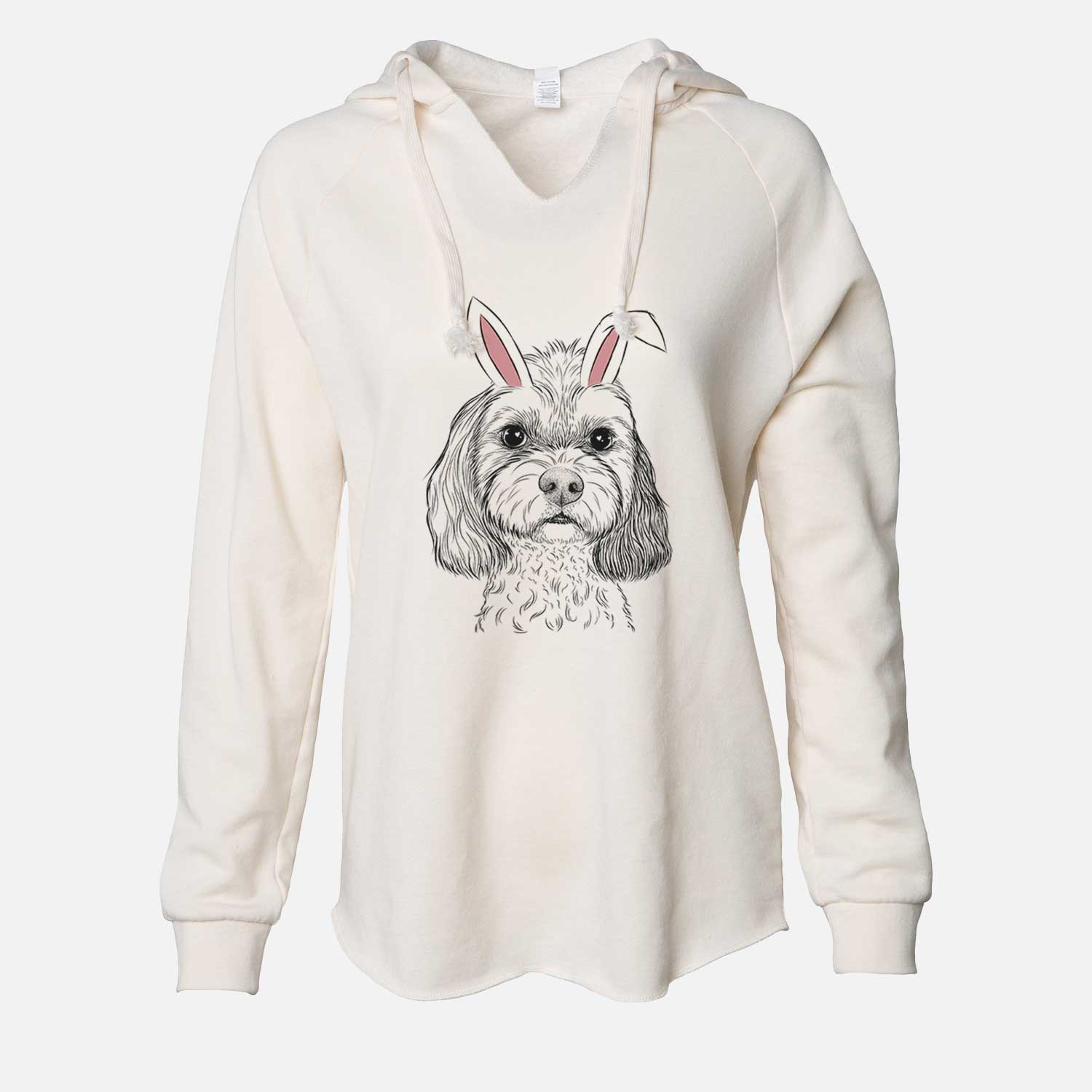 Easter Jasper Diggins the Cavapoo - Cali Wave Hooded Sweatshirt