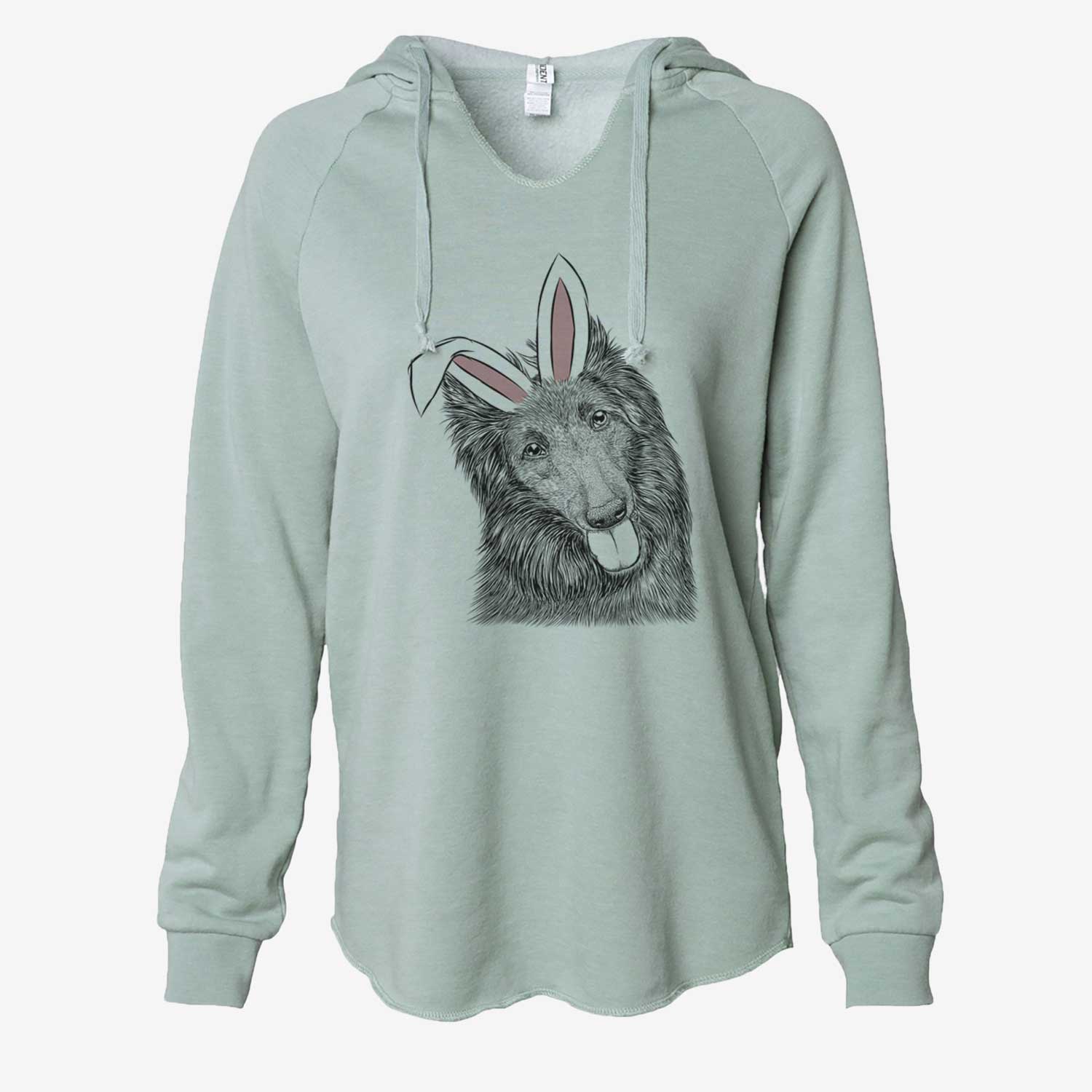 Easter Jaxx the Belgian Tervuren - Cali Wave Hooded Sweatshirt