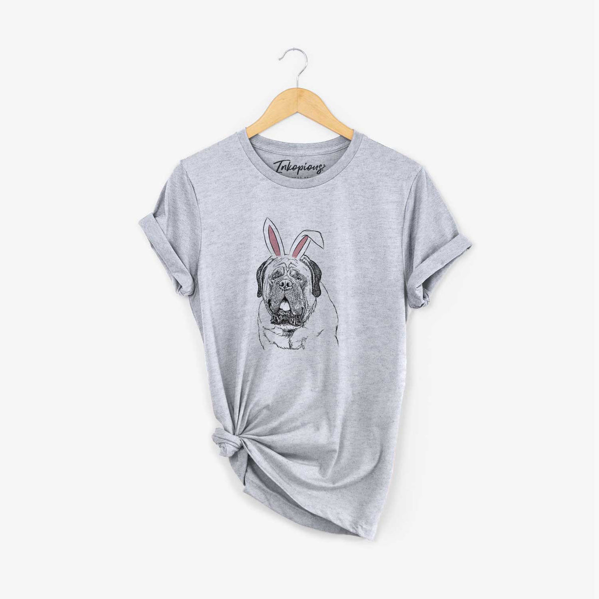 Easter Jed the English Mastiff - Unisex Crewneck