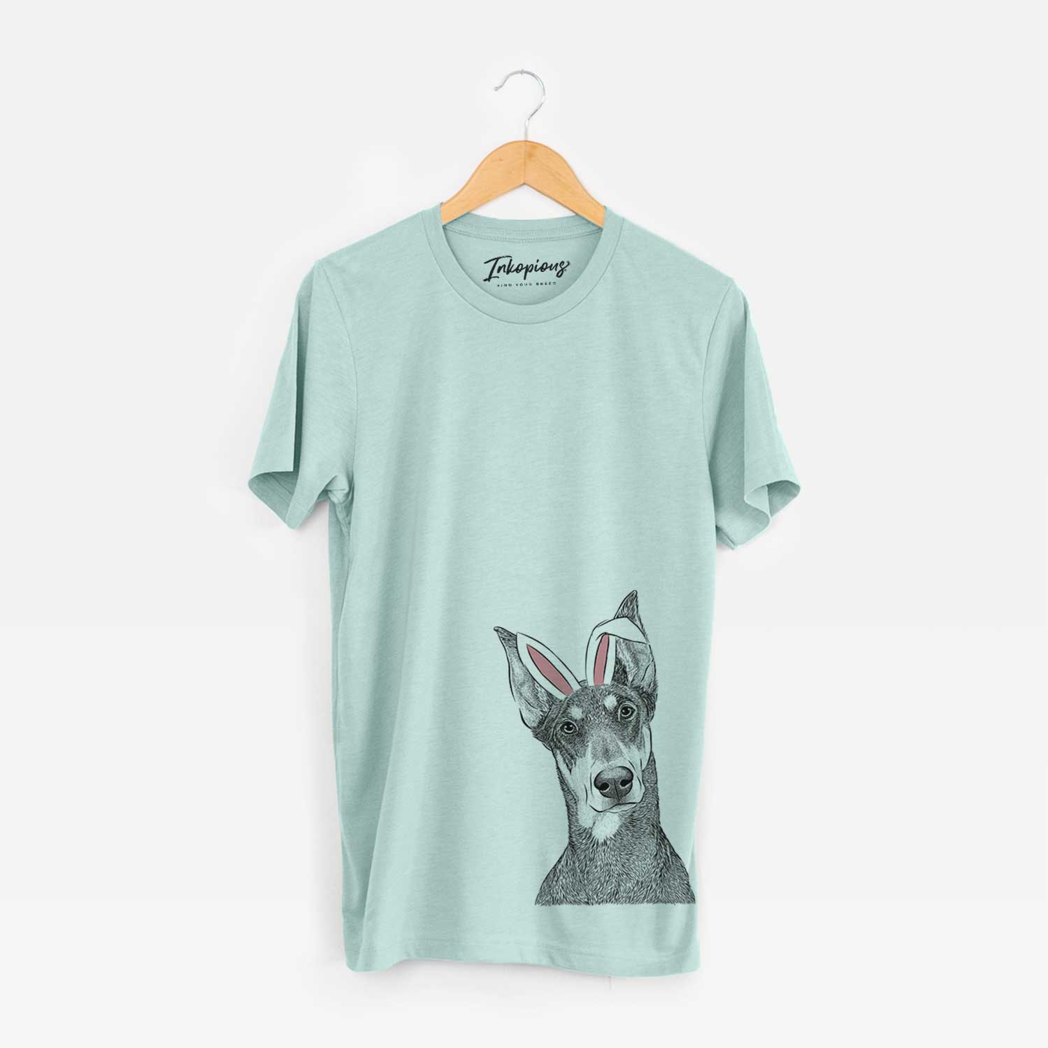 Easter Jenna the Doberman Pinscher - Unisex Crewneck