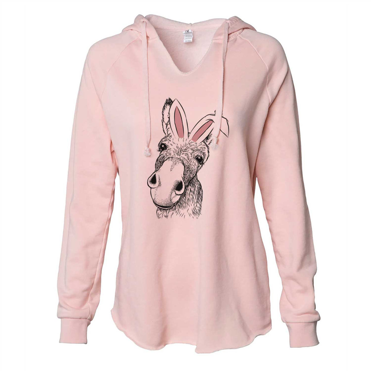 Easter Jenny the Donkey - Cali Wave Hooded Sweatshirt