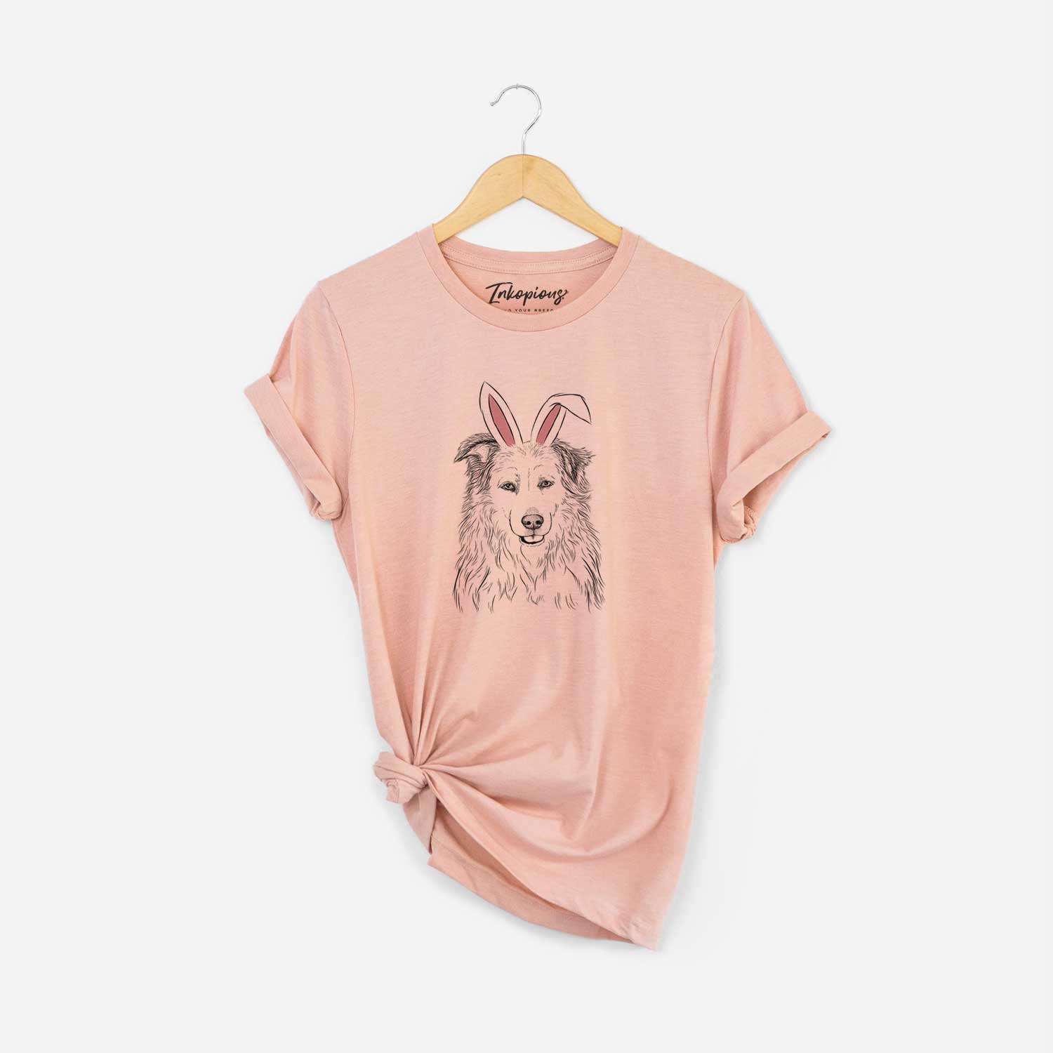 Easter Jessie the Great Pyrenees Mix - Unisex Crewneck
