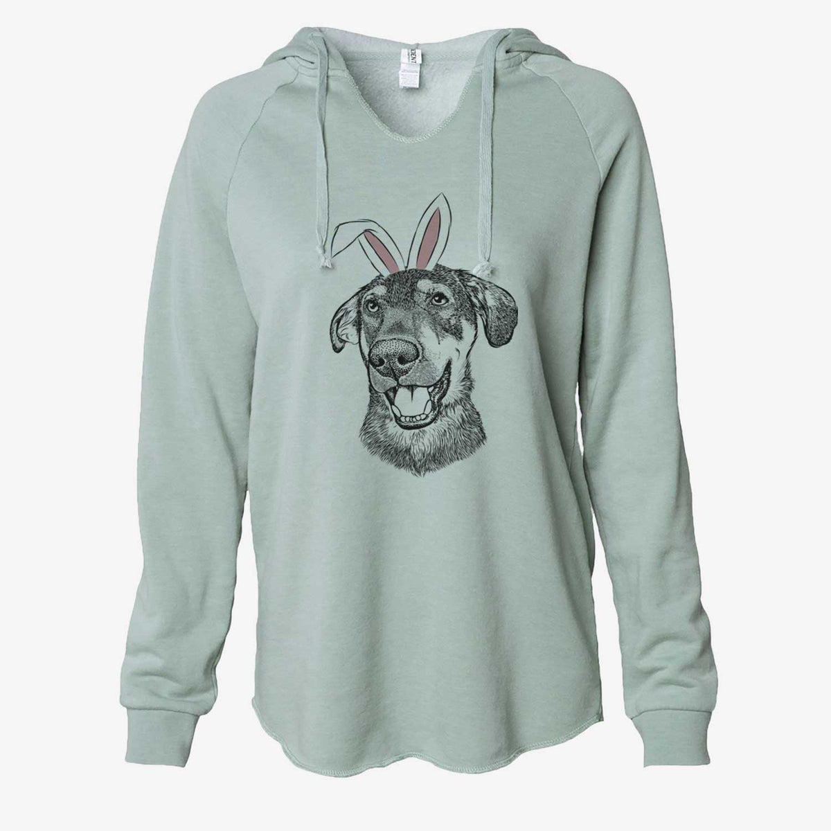 Easter Jet the Mixed Breed - Cali Wave Hooded Sweatshirt