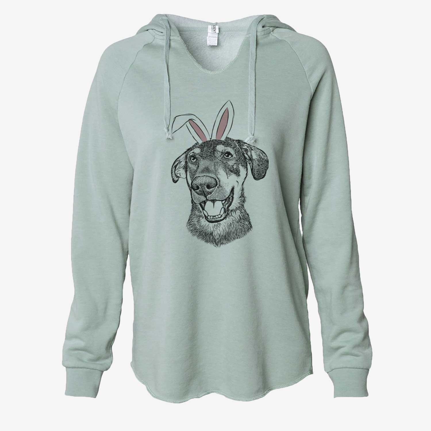 Easter Jet the Mixed Breed - Cali Wave Hooded Sweatshirt