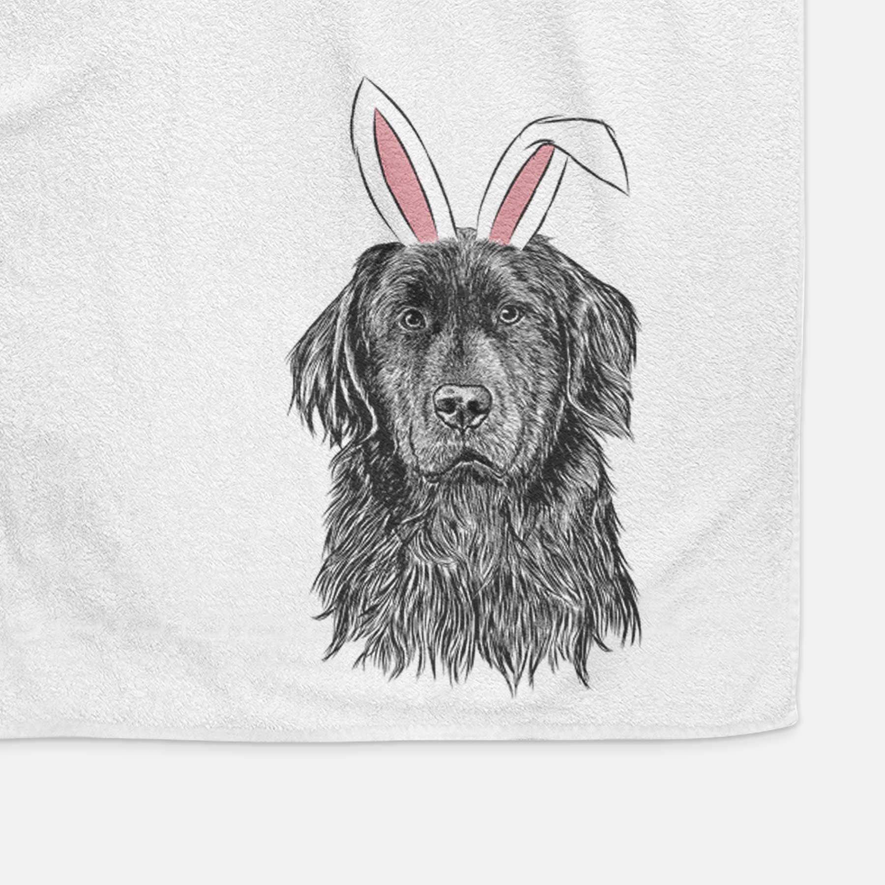 Jinx the Newfoundland Decorative Hand Towel