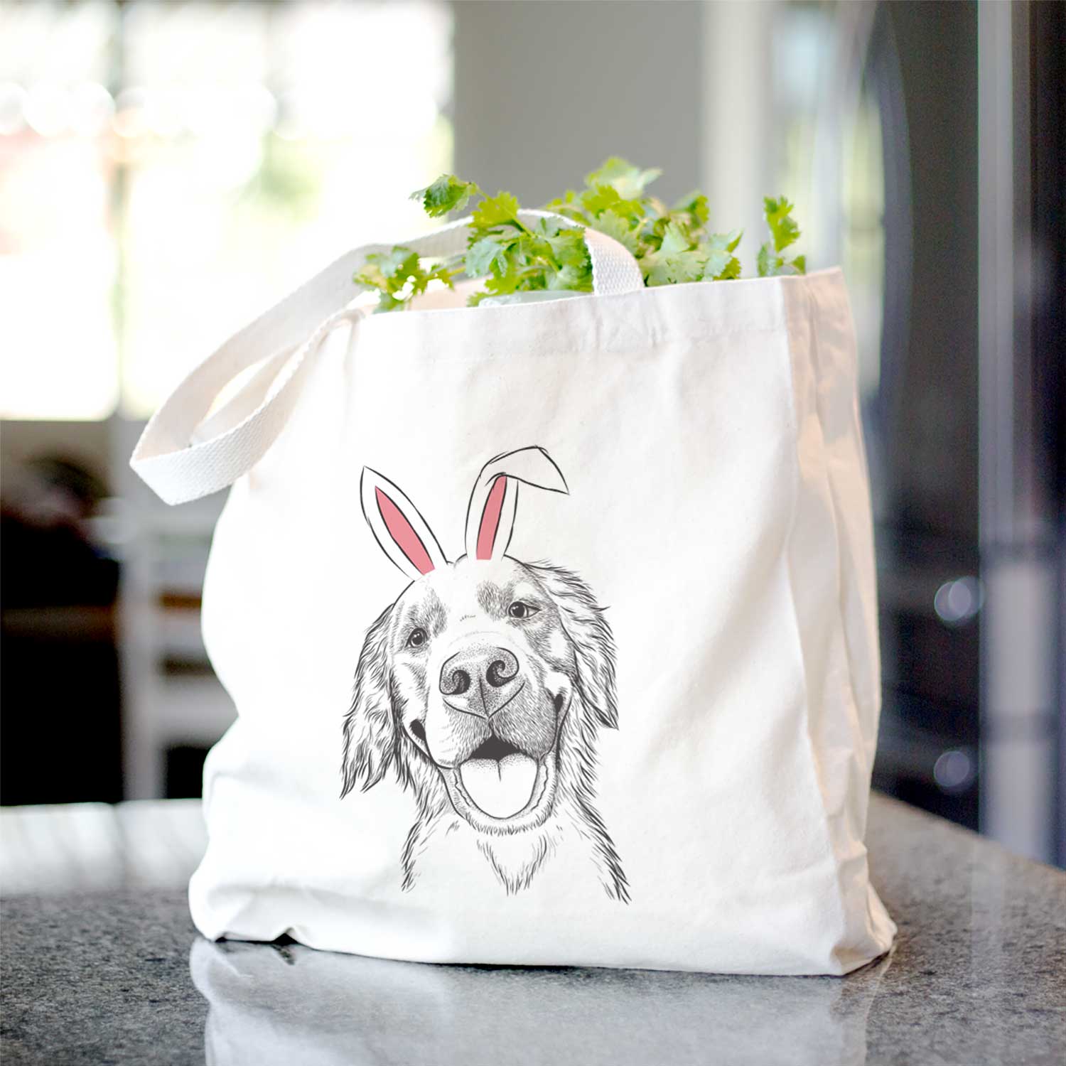 Jordy the Golden Retriever - Tote Bag