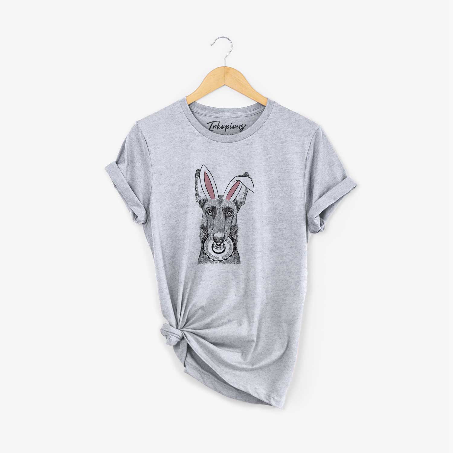 Easter Juno the Belgian Malinois - Unisex Crewneck