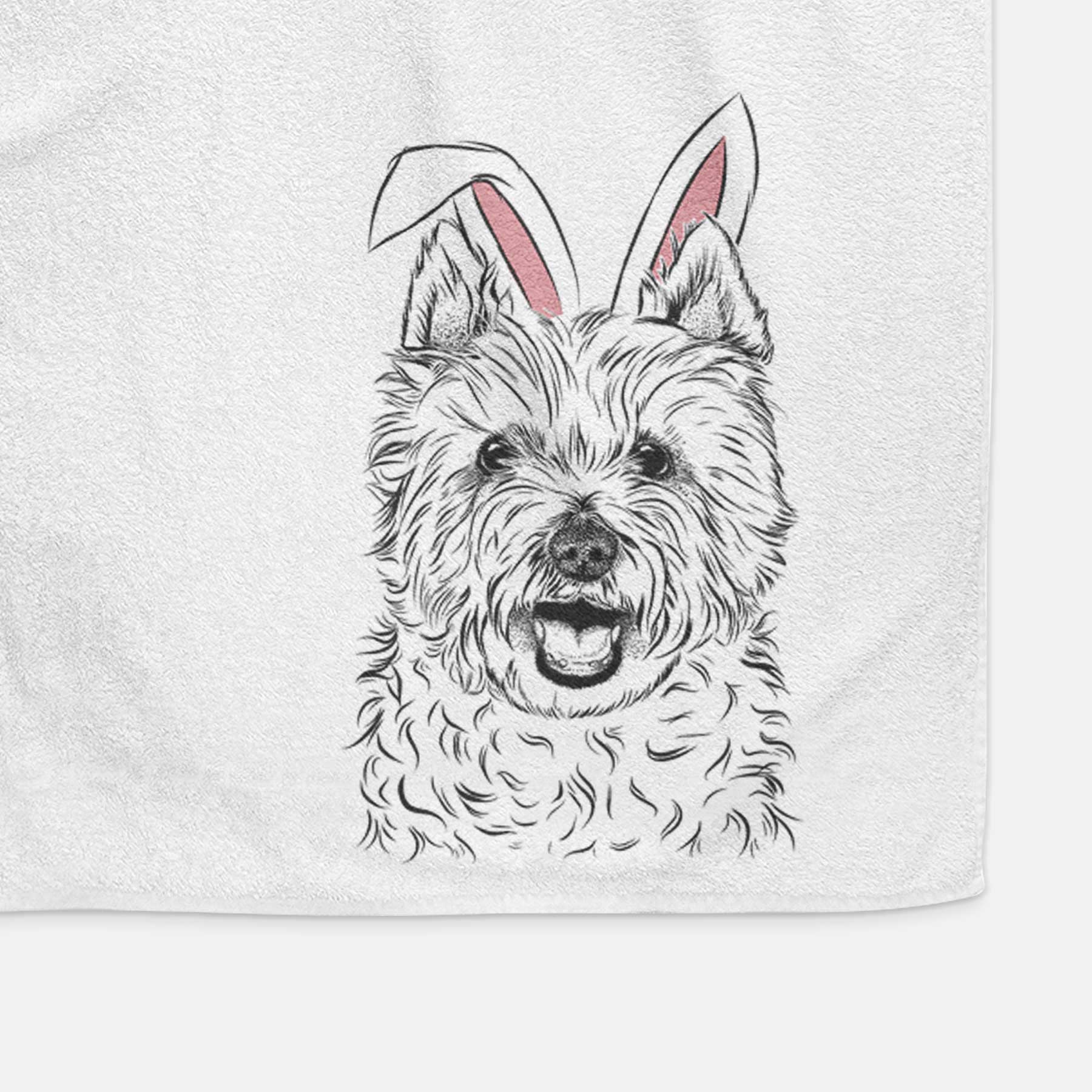 Kami the West Highland Terrier Decorative Hand Towel