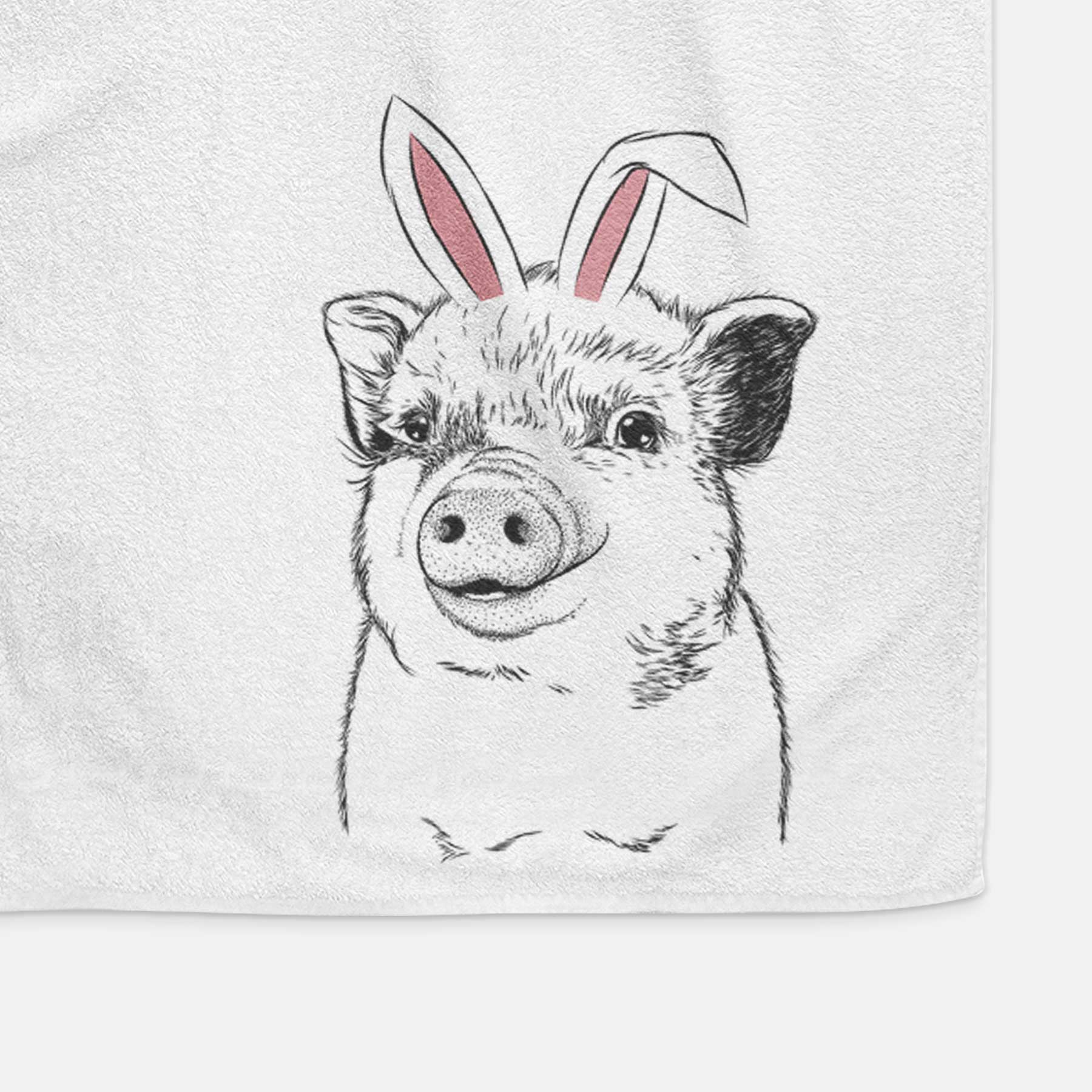 Kevin the Spotted Pig Decorative Hand Towel