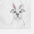 KiaOra the Pitbull Mix Decorative Hand Towel