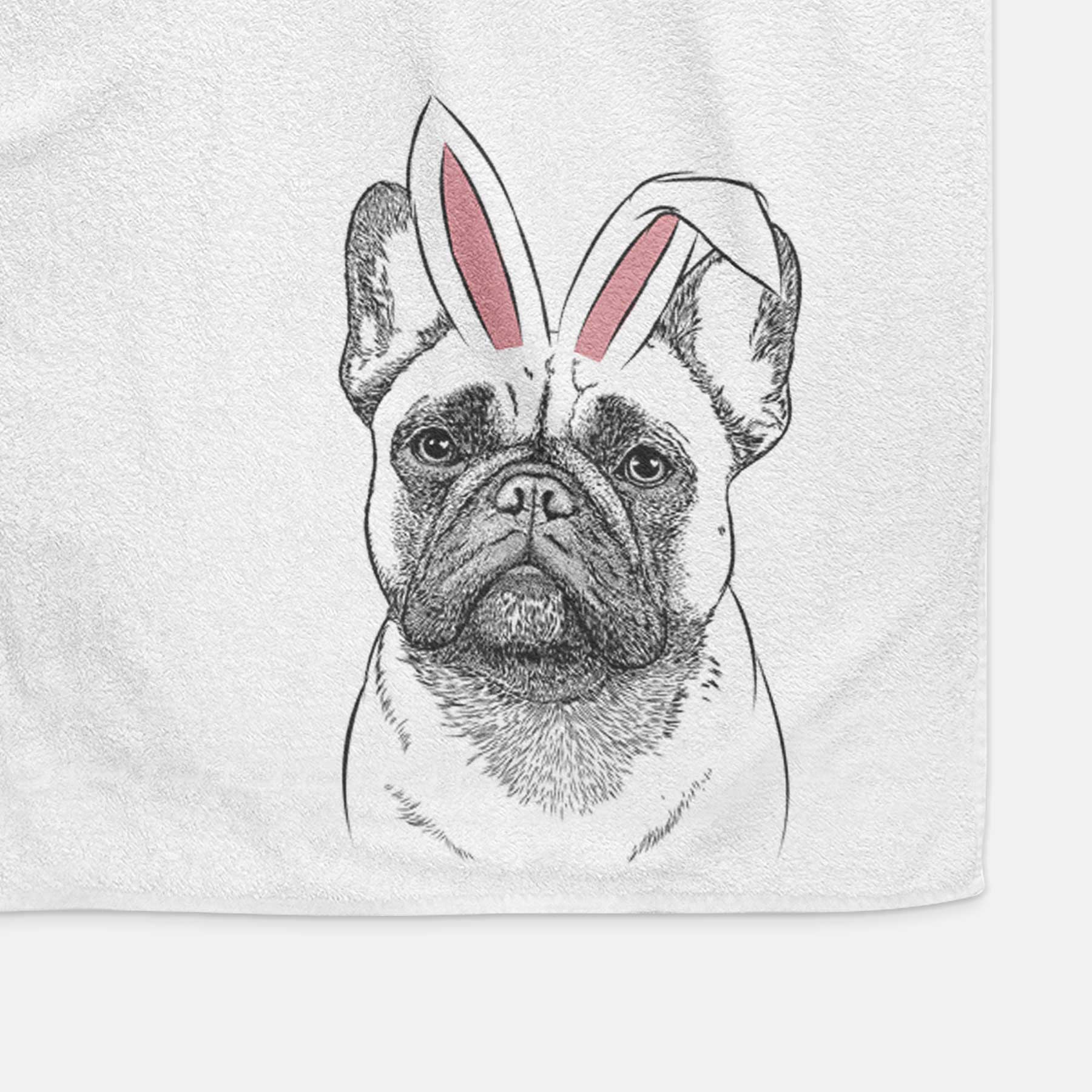 Kingsleigh the French Bulldog Decorative Hand Towel